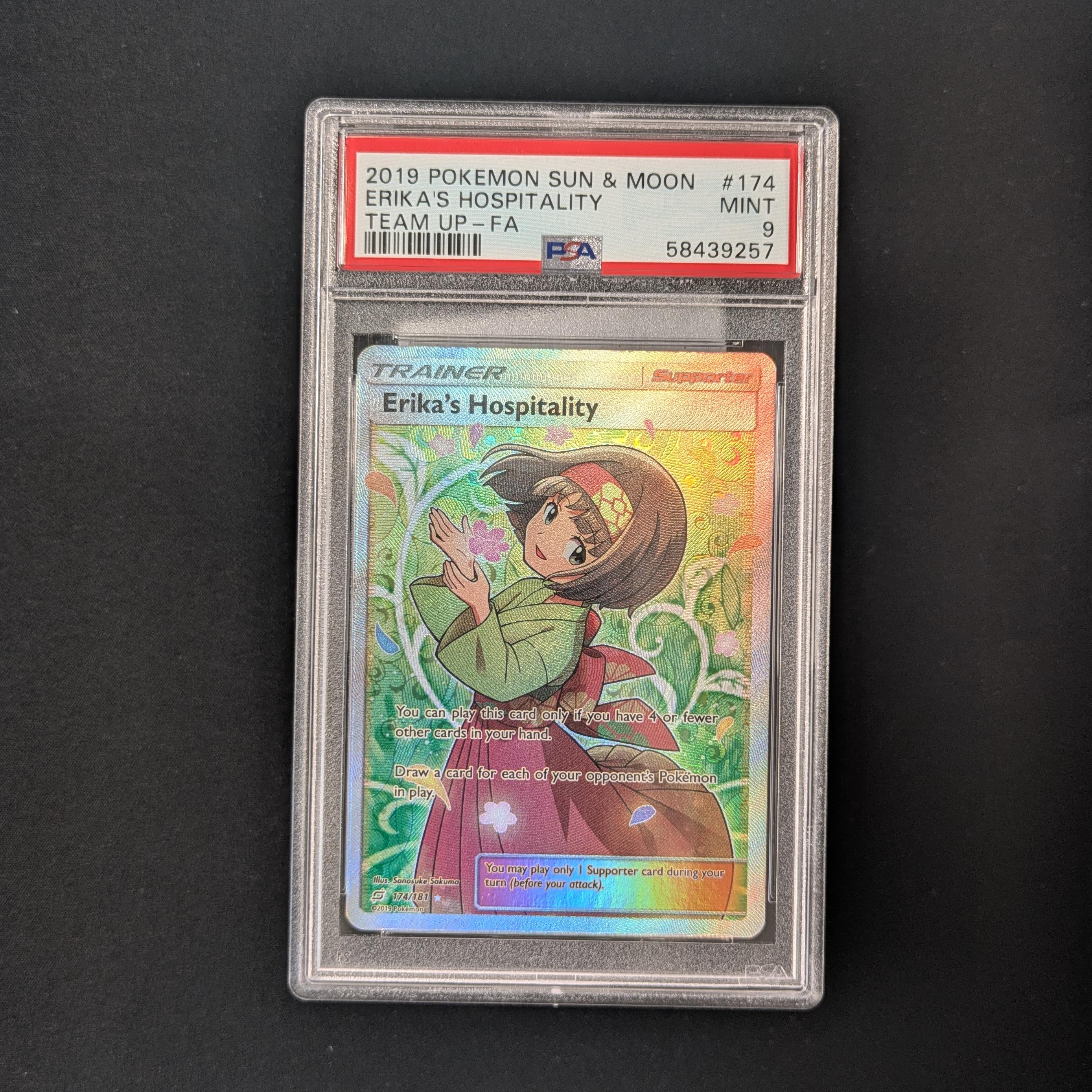 Erika's Hospitality (TEU 174) - Team Up - English - PSA 9