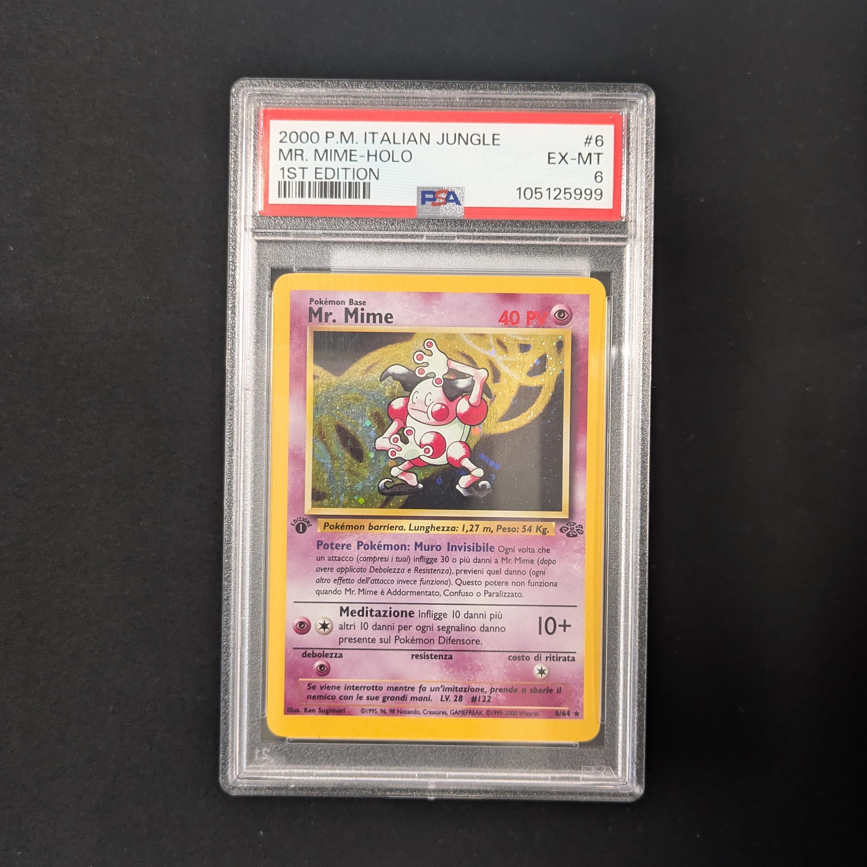 PTCG Singles - Mr. Mime (JU 6) - Jungle -