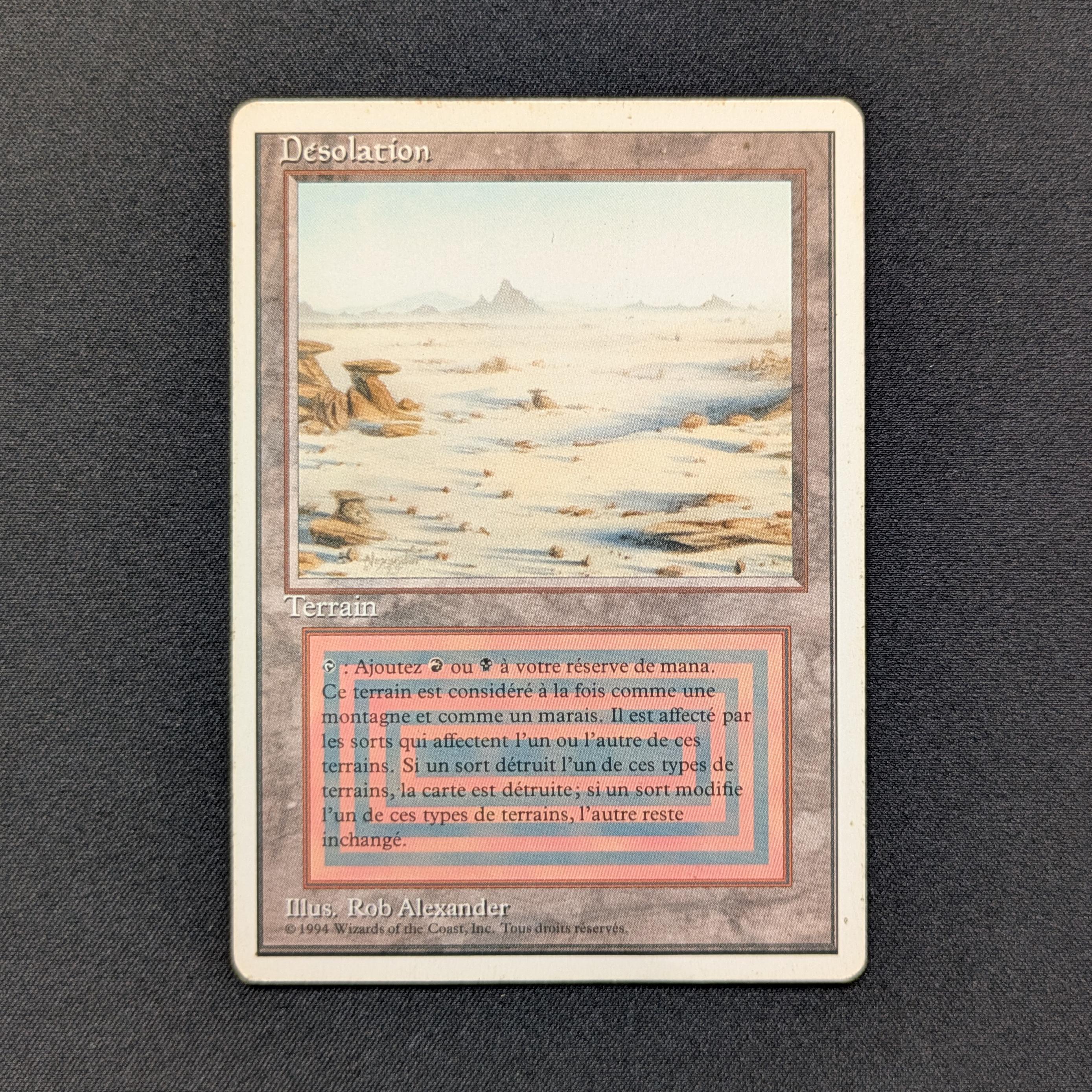 MTG Singles - Badlands - Foreign White Bordered -