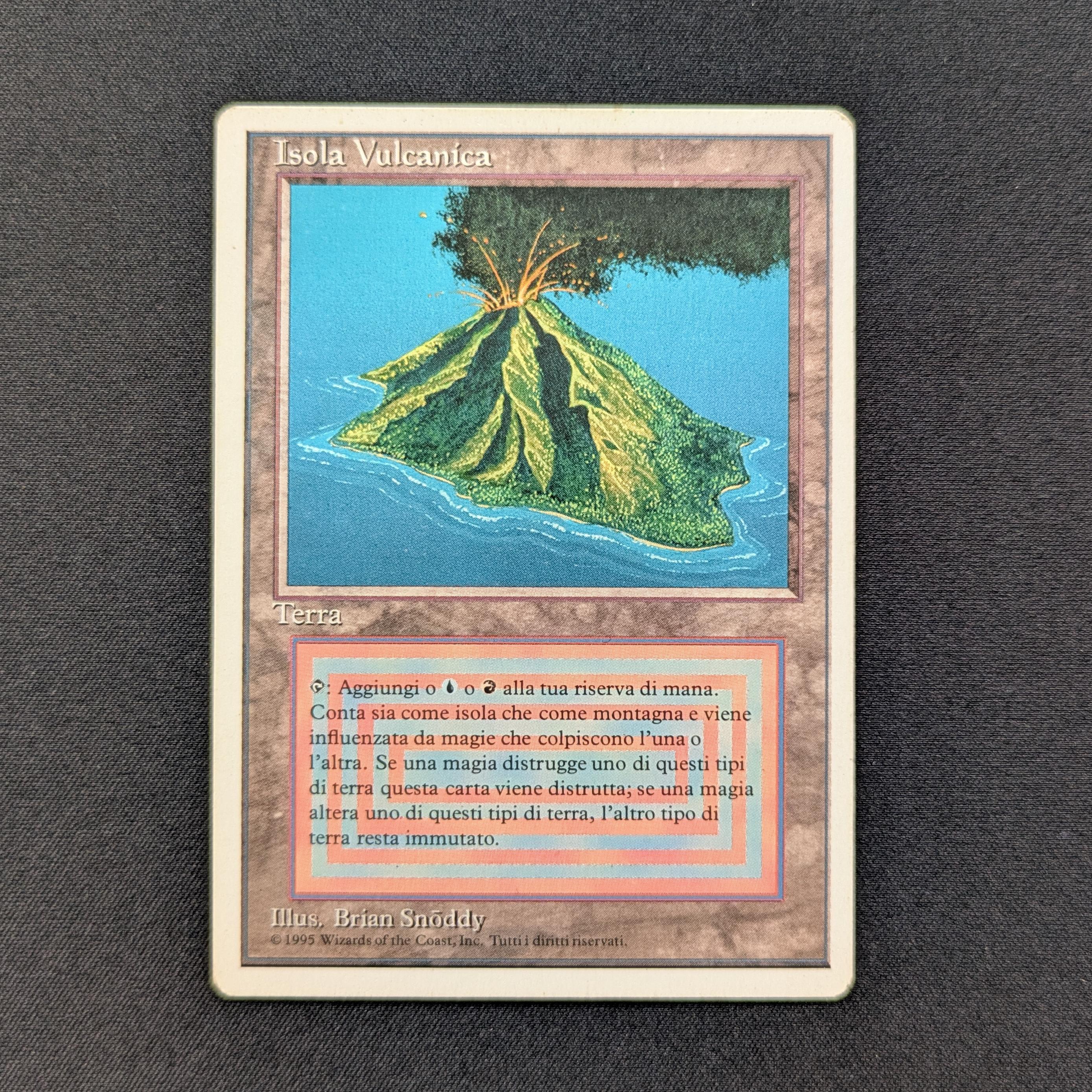 MTG Singles - Volcanic Island - Foreign White Bordered -