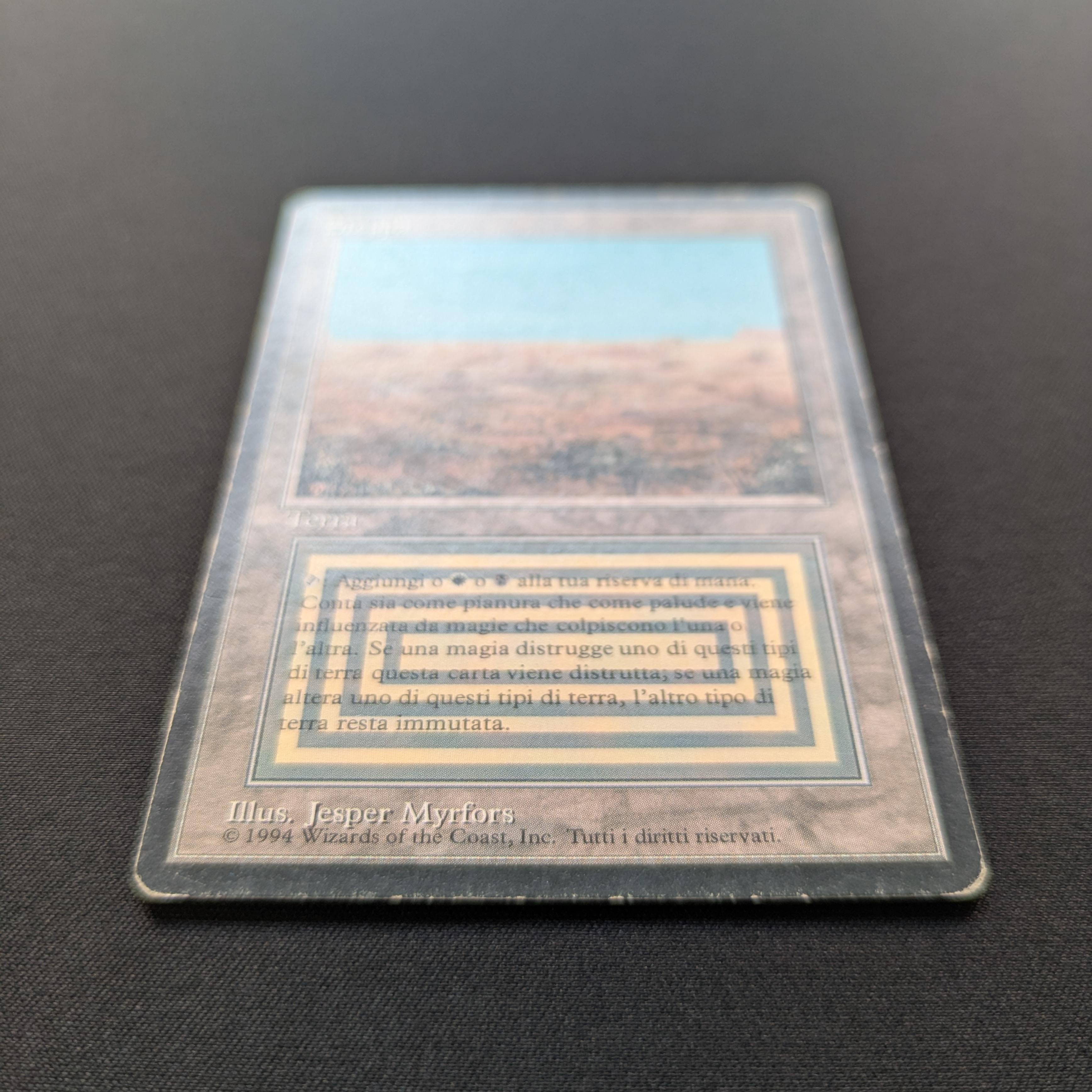 MTG Singles - Scrubland - Foreign Black Bordered -