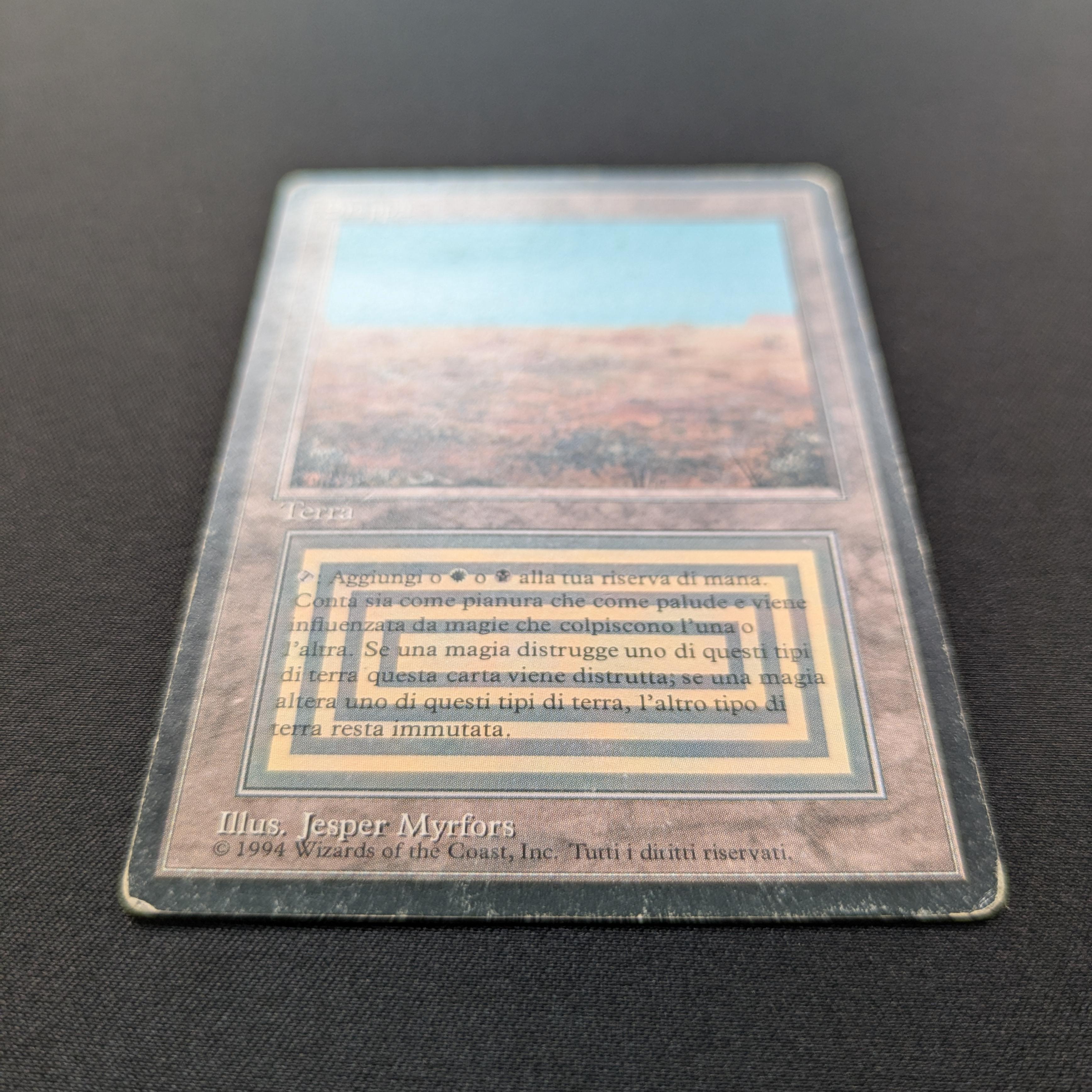 MTG Singles - Scrubland - Foreign Black Bordered -