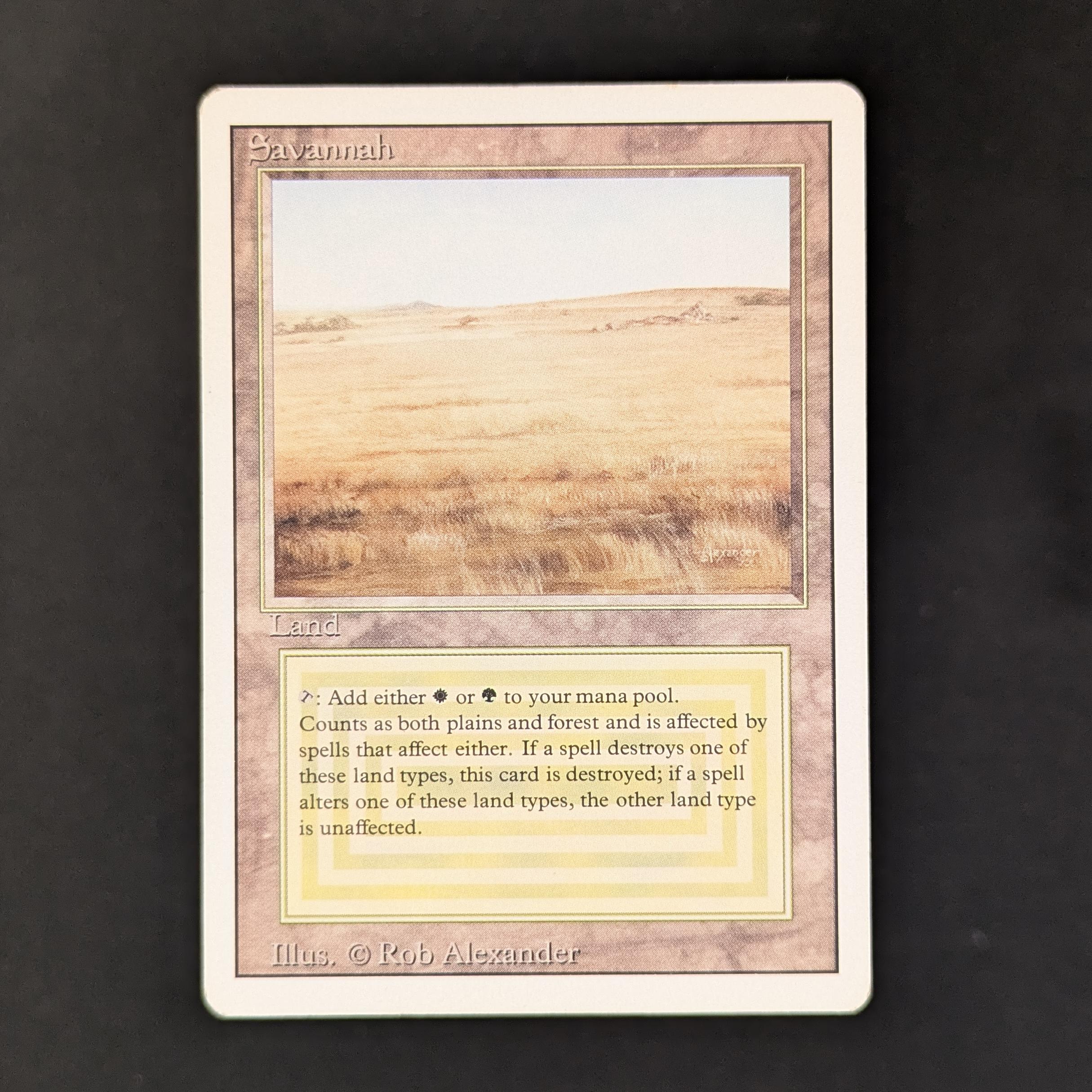 MTG Singles - Savannah - Revised -