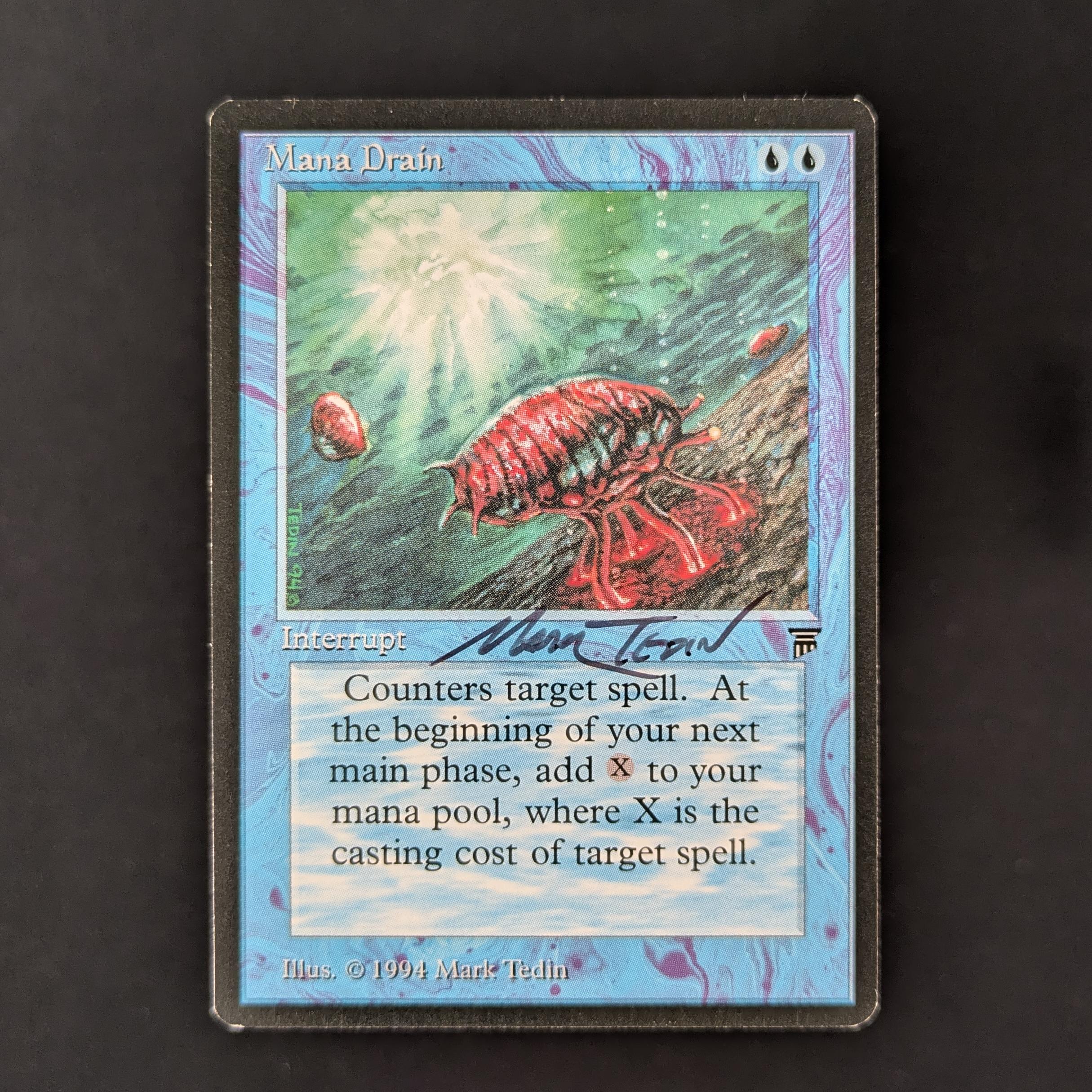 MTG Singles - Mana Drain - Legends -
