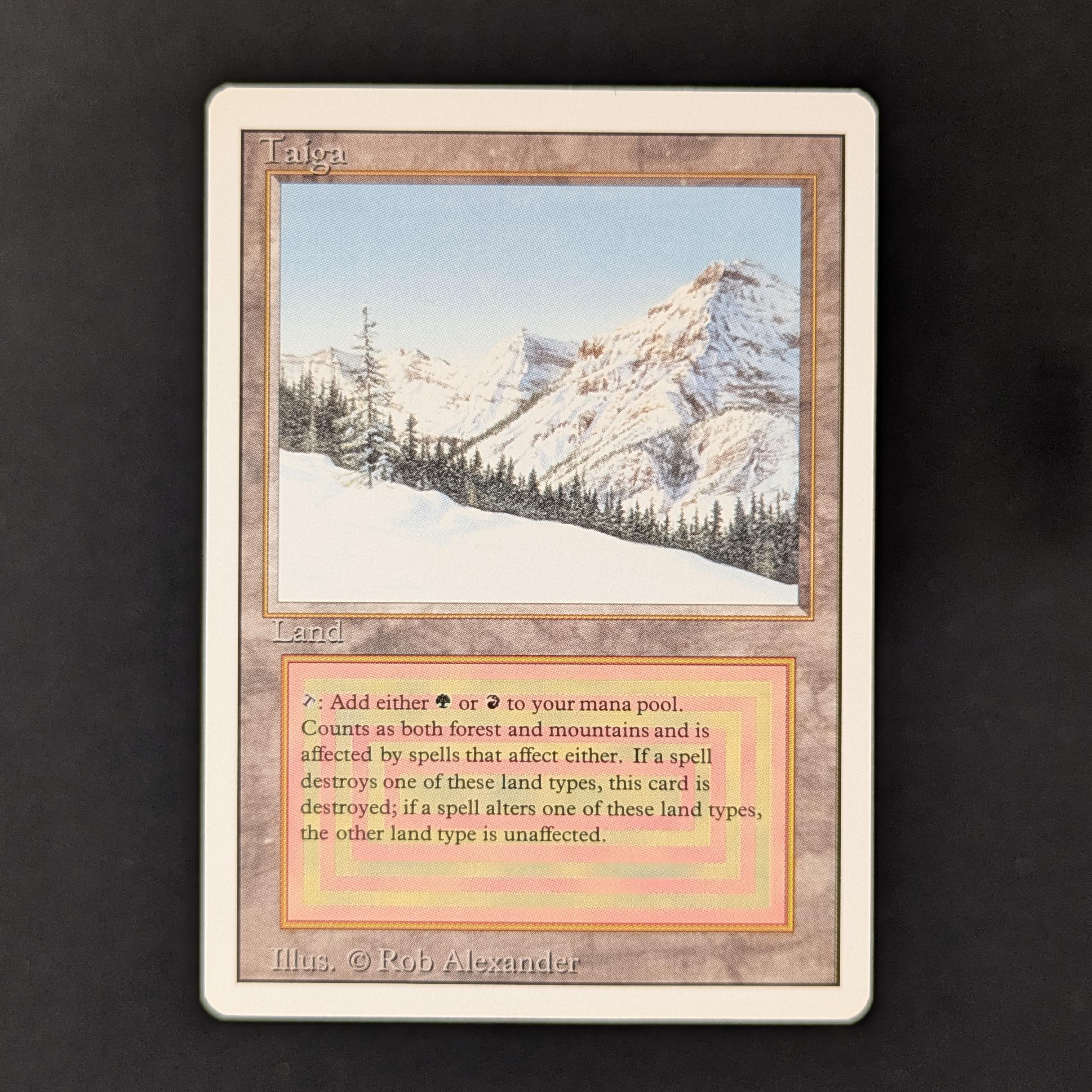 MTG Singles - Taiga - Revised -