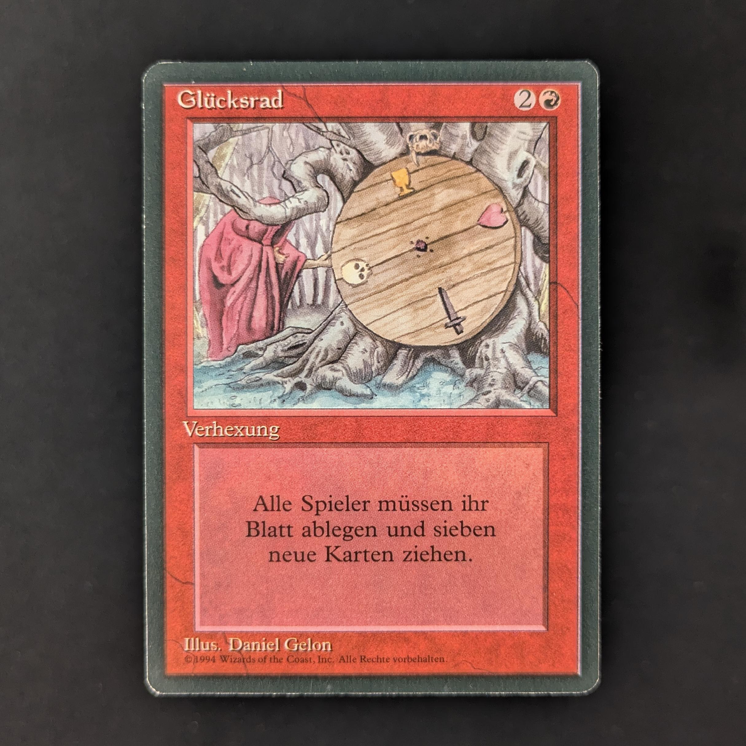 MTG Singles - Wheel of Fortune - Foreign Black Bordered -