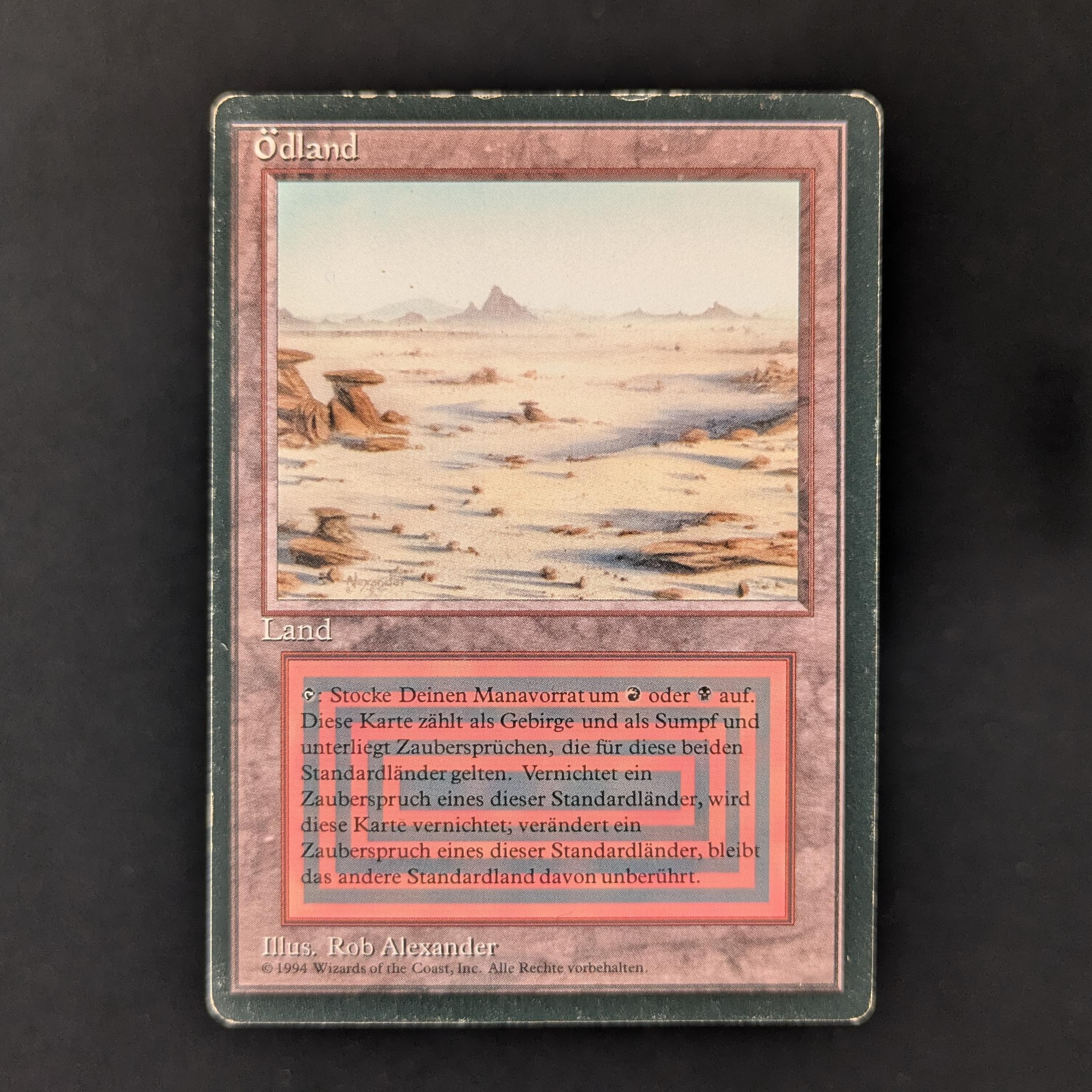 MTG Singles - Badlands - Foreign Black Bordered -