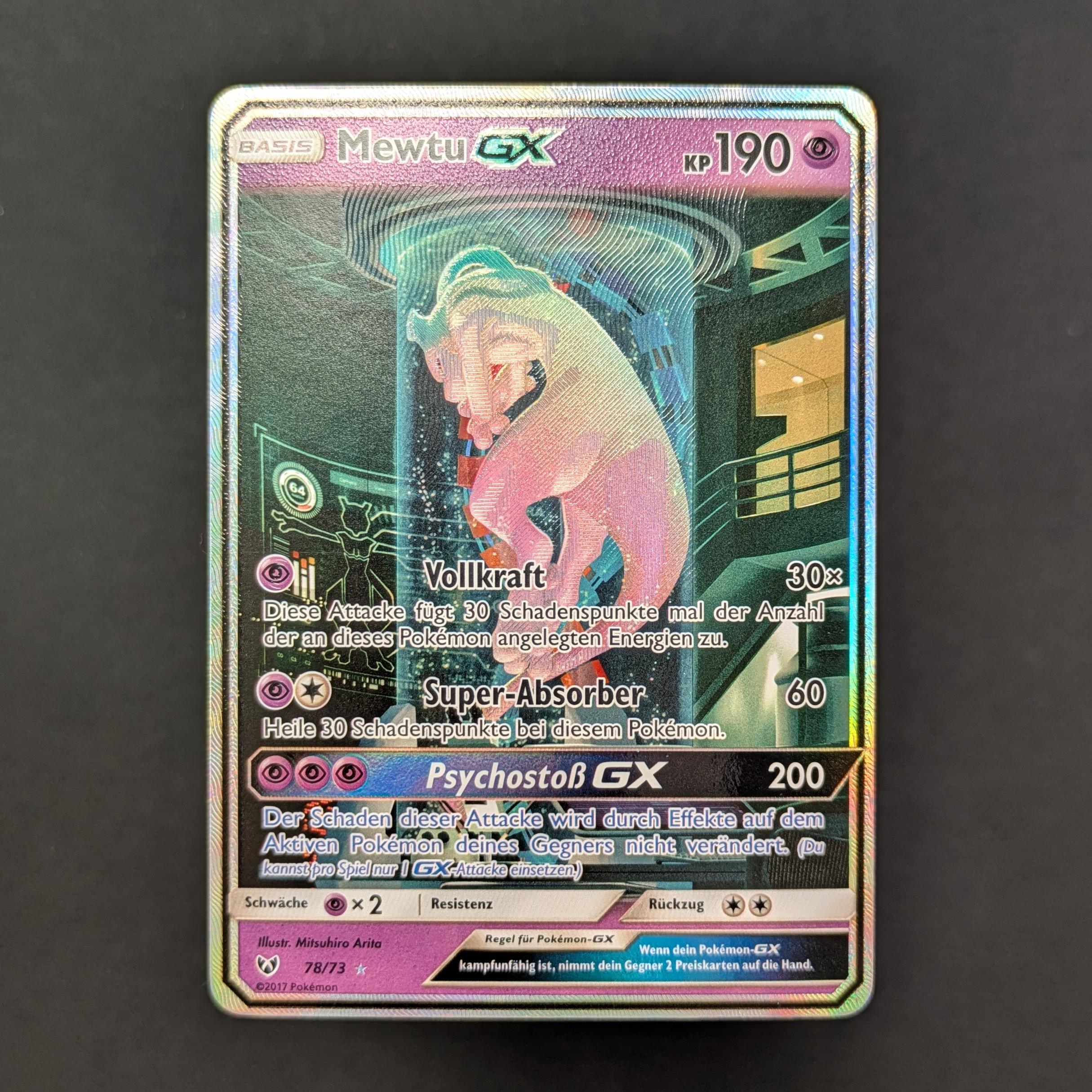 PTCG Singles - Mewtwo GX (SLG 78) - Shining Legends -