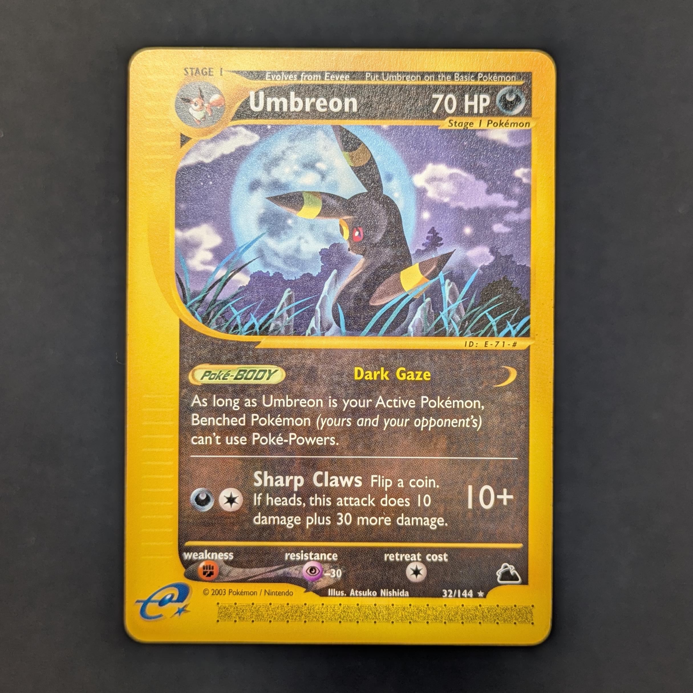 PTCG Singles - Umbreon (SK 32) - Skyridge -
