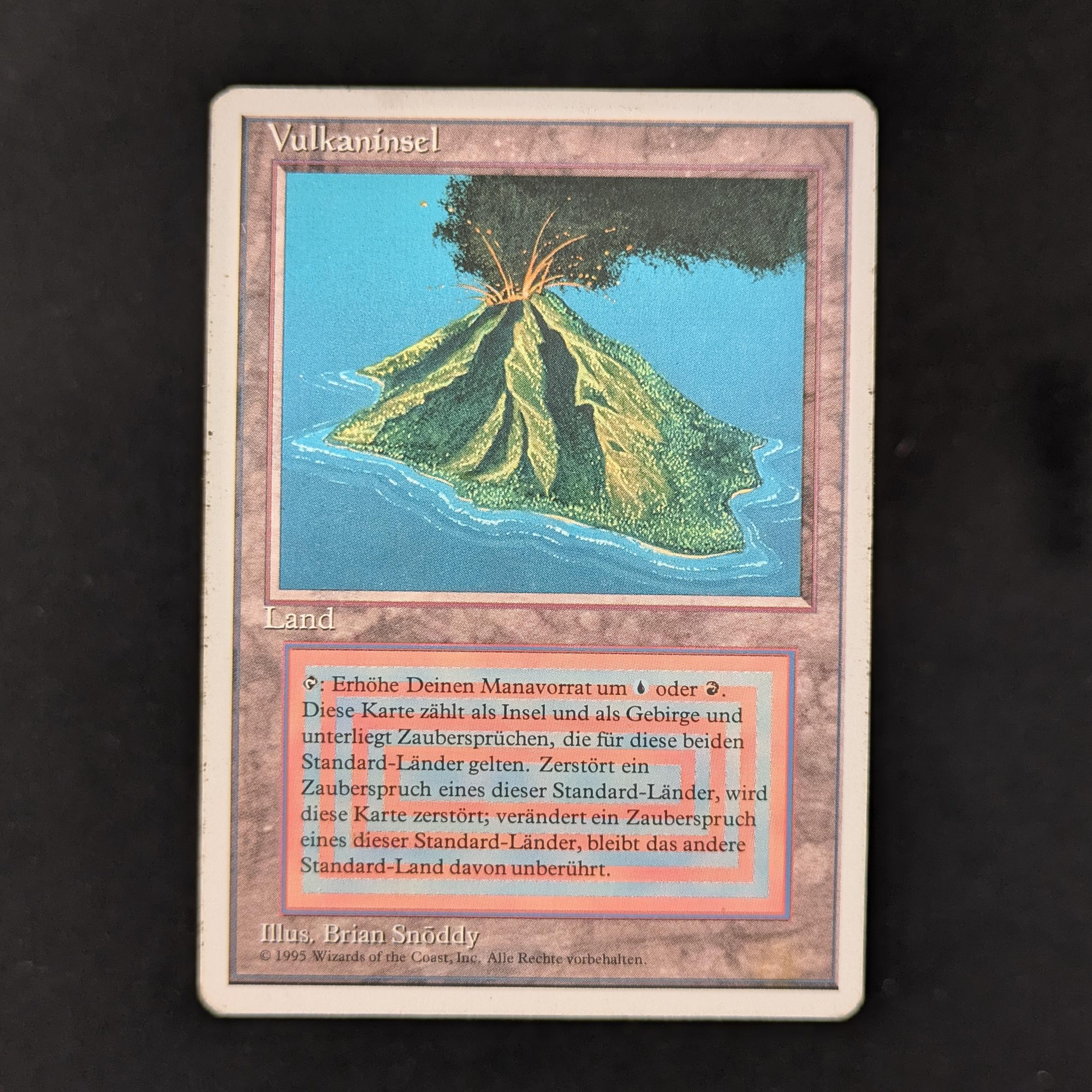 MTG Singles - Volcanic Island - Foreign White Bordered -