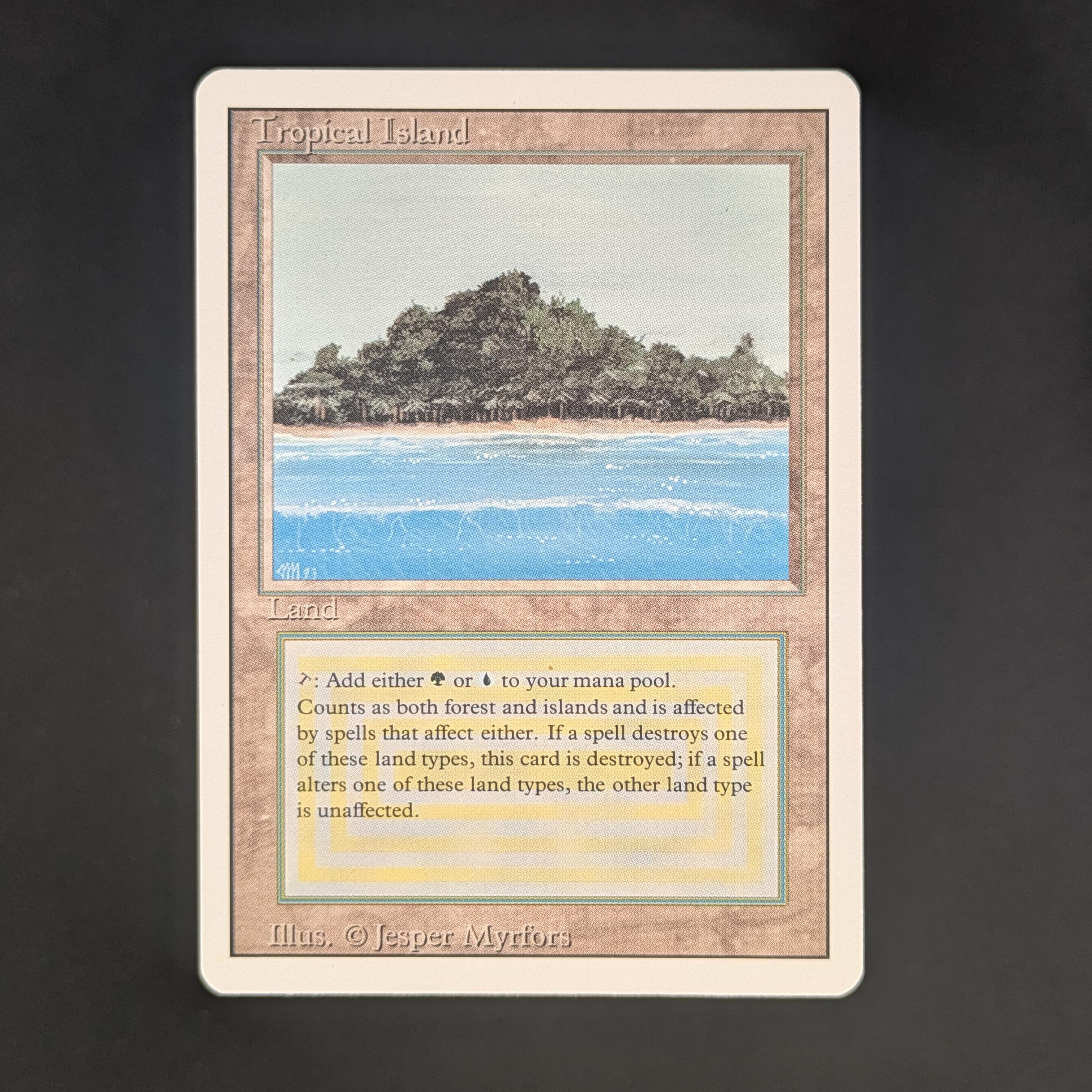 MTG Singles - Tropical Island - Revised - NM - 29793