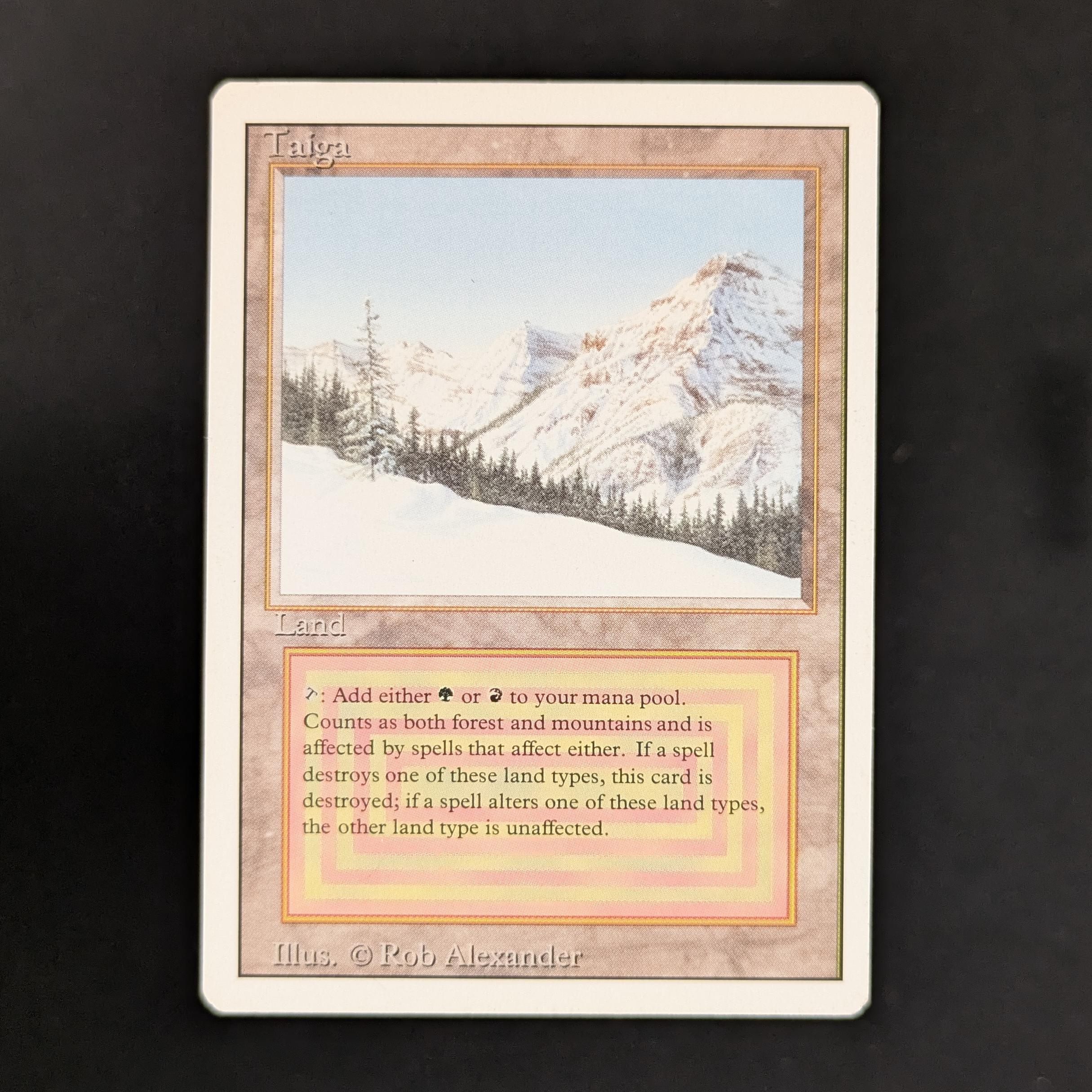 MTG Singles - Taiga - Revised -