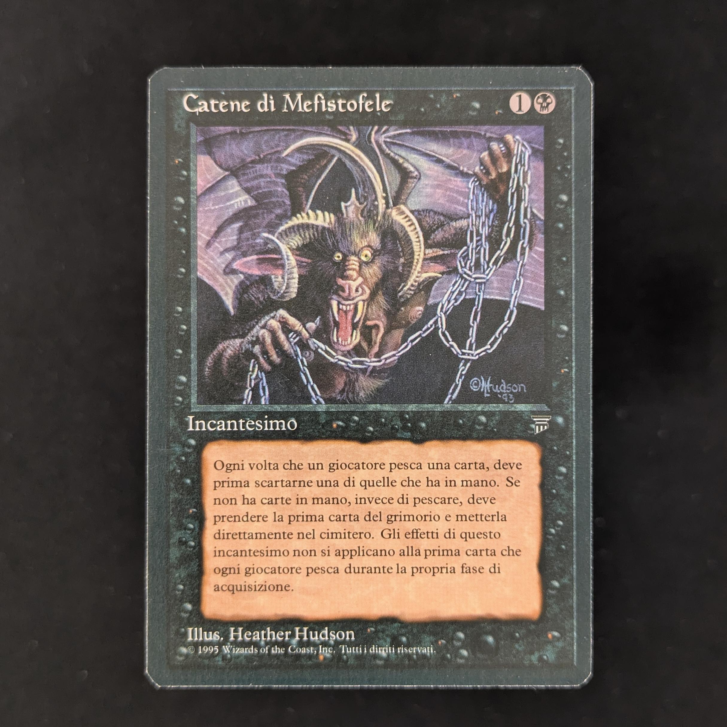 MTG Singles - Chains of Mephistopheles - Legends Italian - EX - 29903