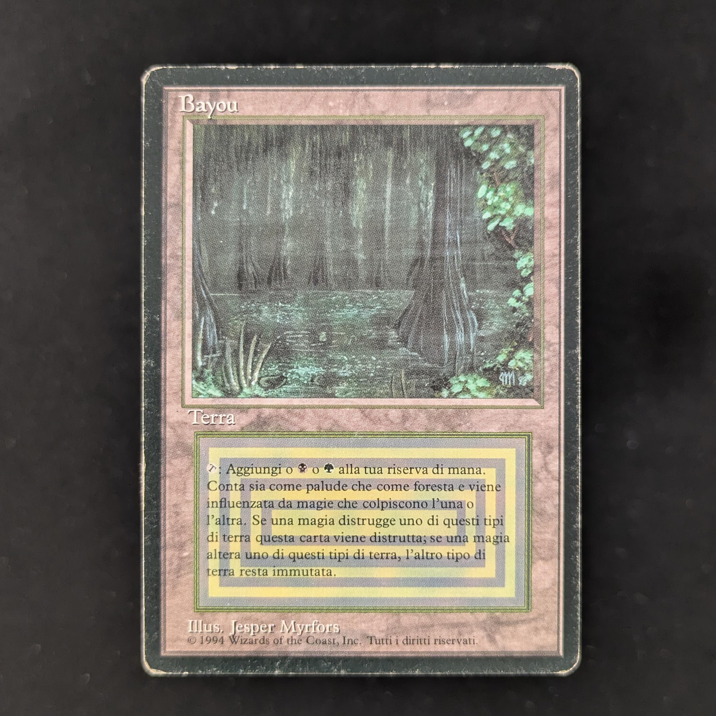 MTG Singles - Bayou - Foreign Black Bordered - Italian - PL - 29951