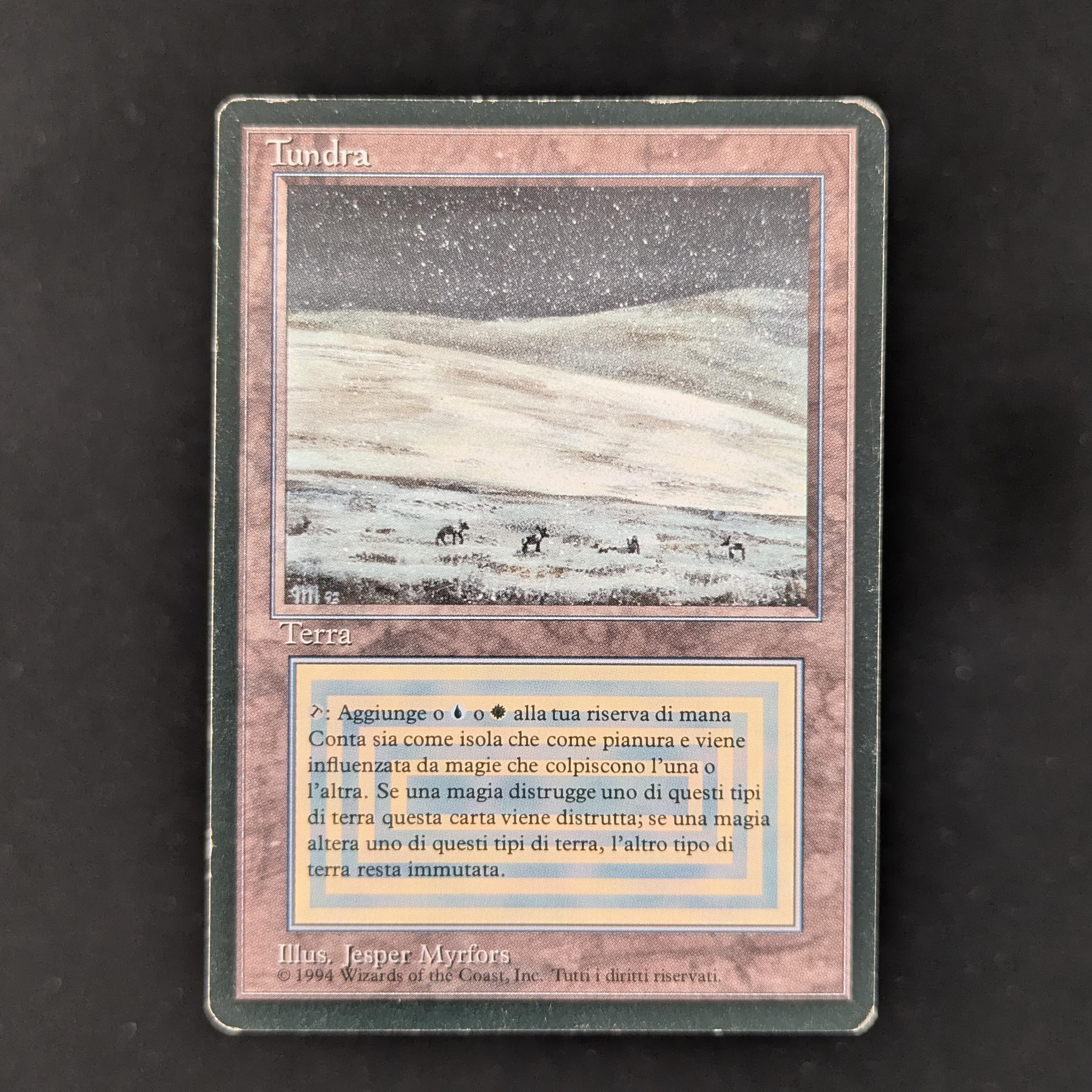 MTG Singles - Tundra - Foreign Black Bordered - Italian - LP - 29952