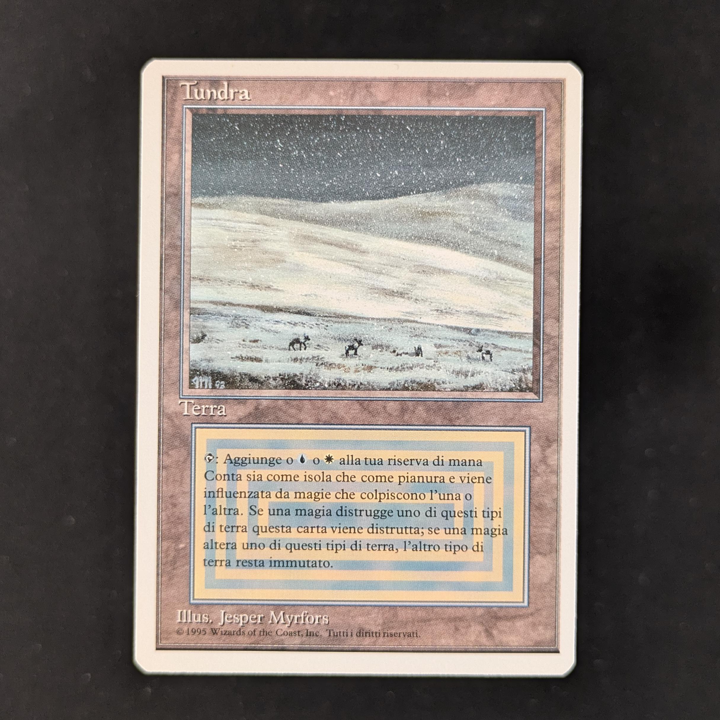 MTG Singles - Tundra - Foreign White Bordered - Italian - GD - 29960
