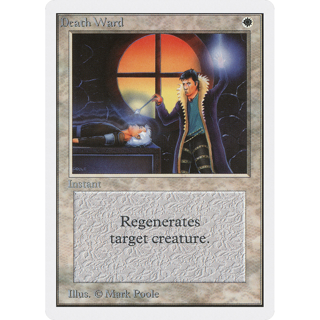 MTG Singles - Death Ward - Unlimited - Regular