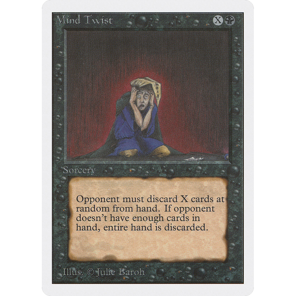MTG Singles - Mind Twist - Unlimited -