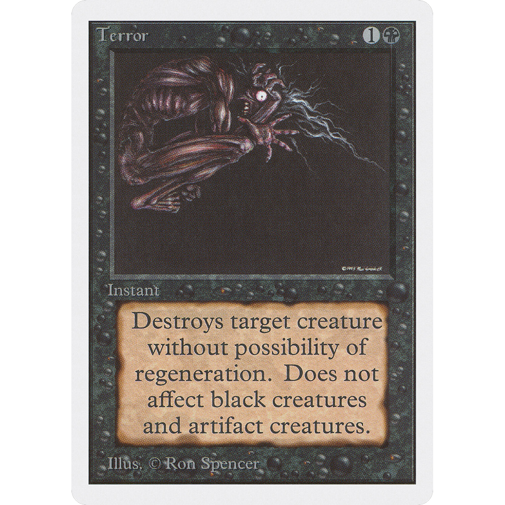 MTG Singles - Terror - Unlimited - Regular