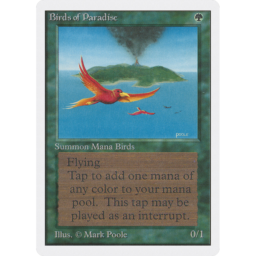 MTG Singles - Birds of Paradise - Unlimited -