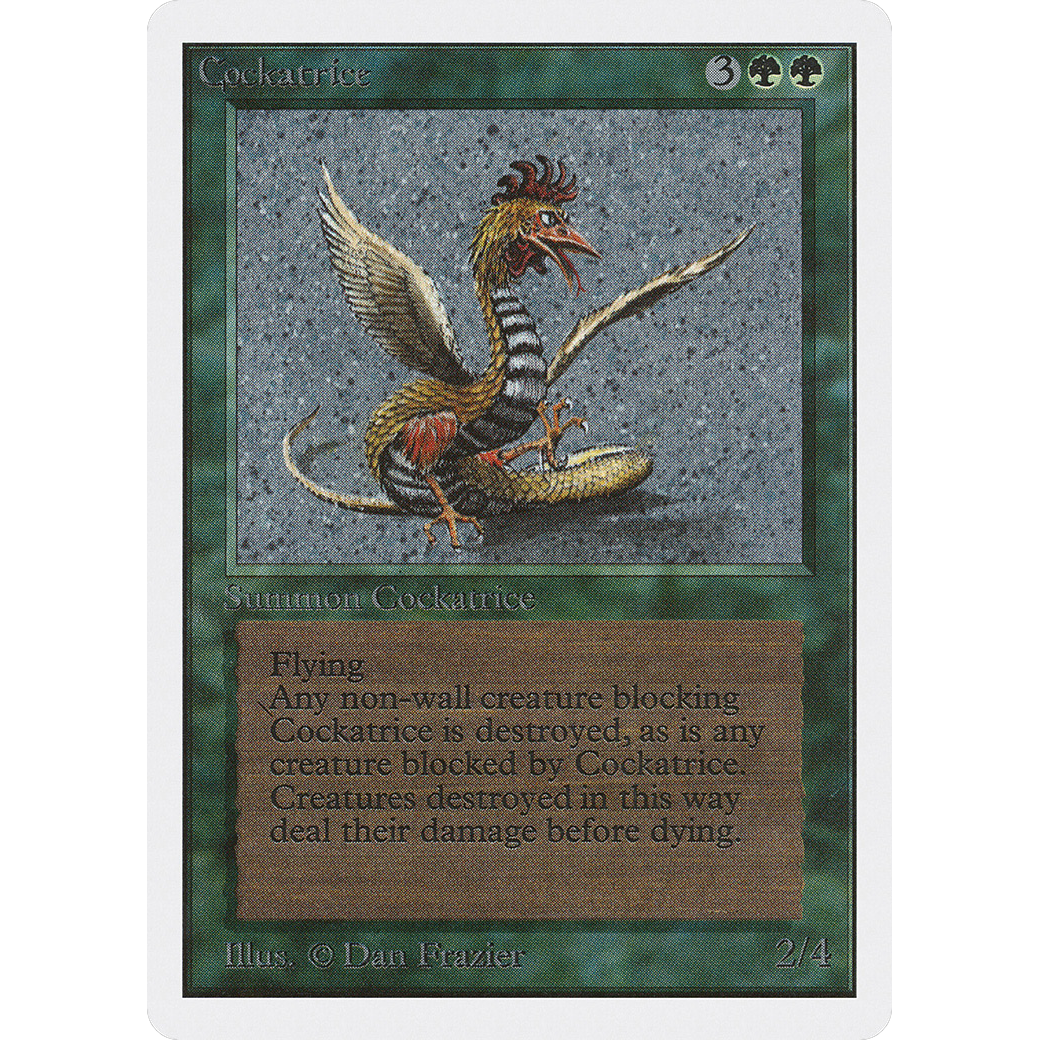 MTG Singles - Cockatrice - Unlimited - Regular