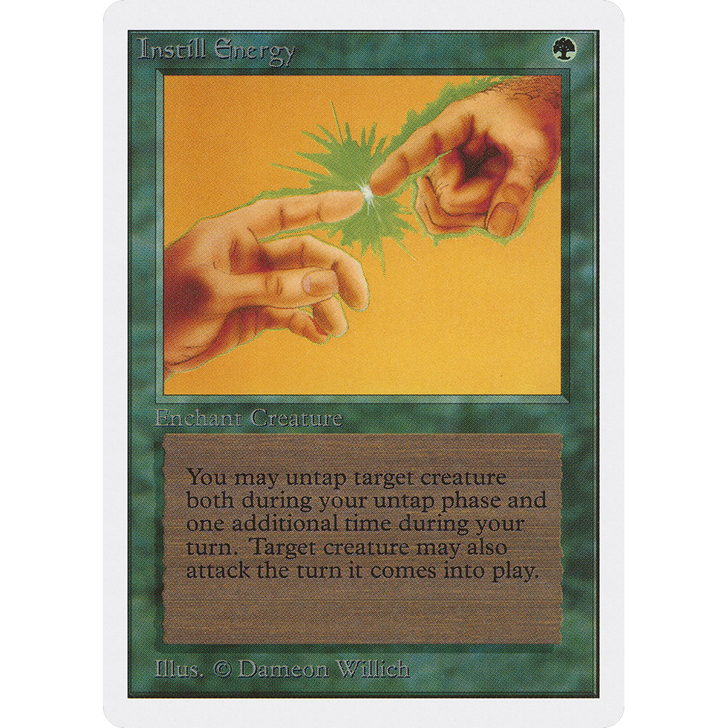 MTG Singles - Instill Energy - Unlimited - Regular