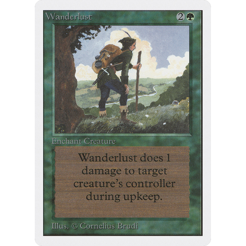 MTG Singles - Wanderlust - Unlimited - Regular