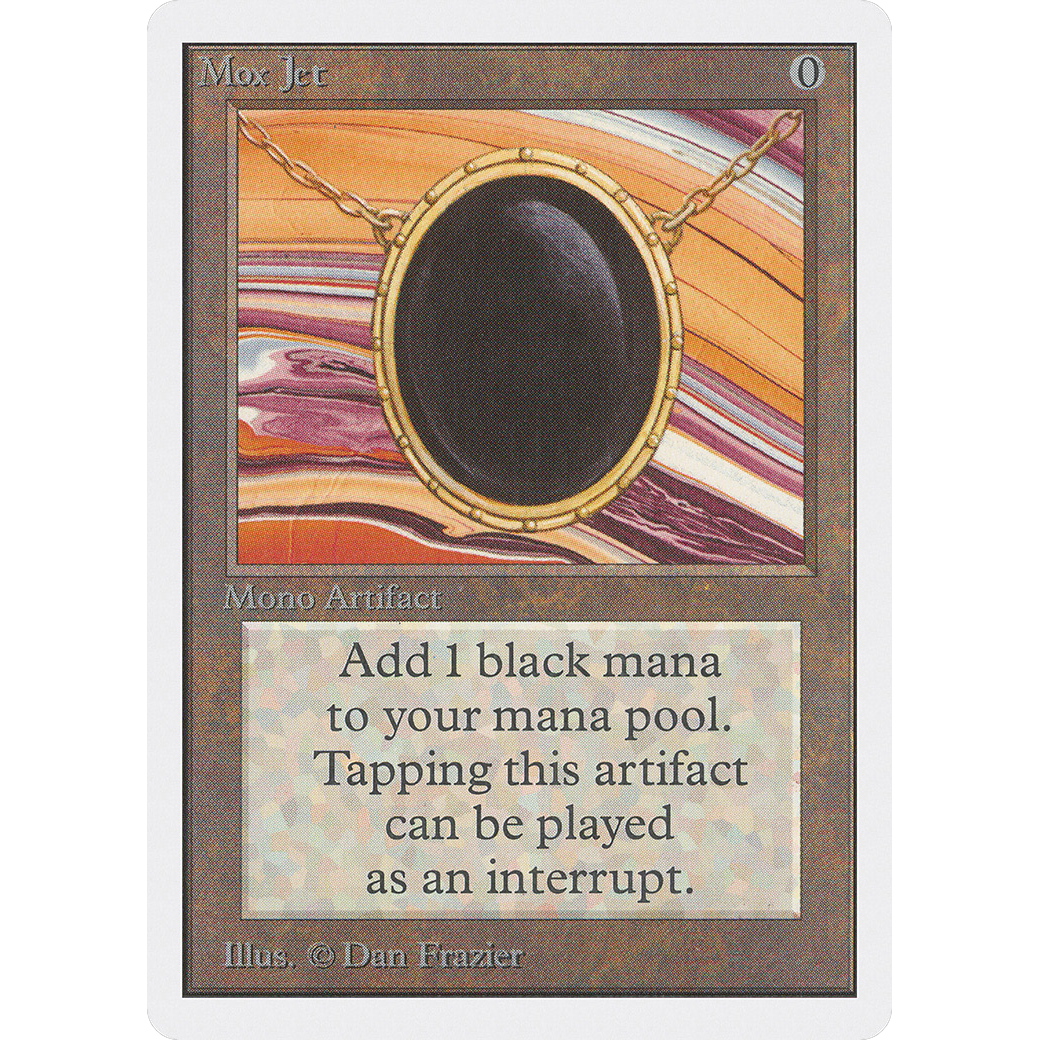 MTG Singles - Mox Jet - Unlimited -