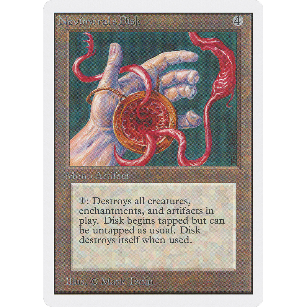 MTG Singles - Nevinyrral's Disk - Unlimited -