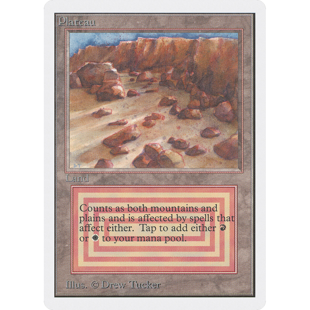 MTG Singles - Plateau - Unlimited -