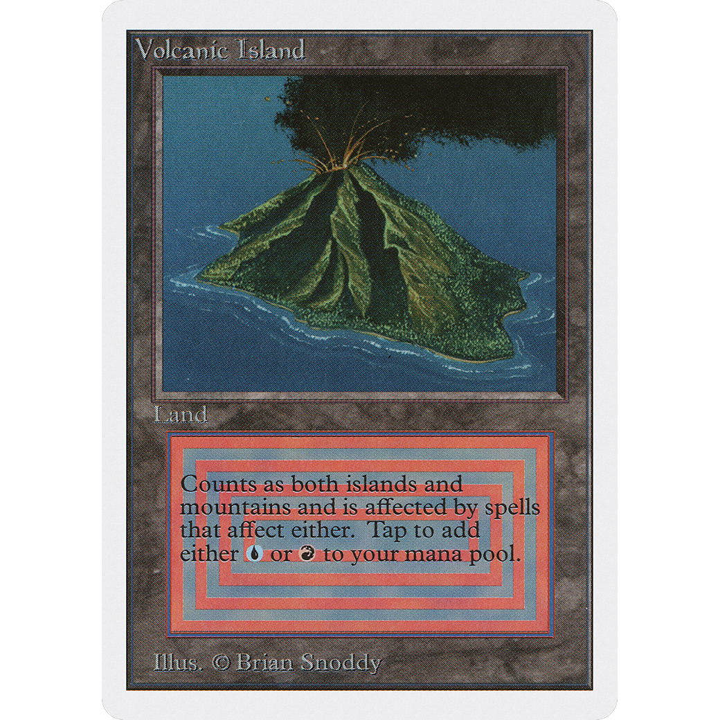 MTG Singles - Volcanic Island - Unlimited -