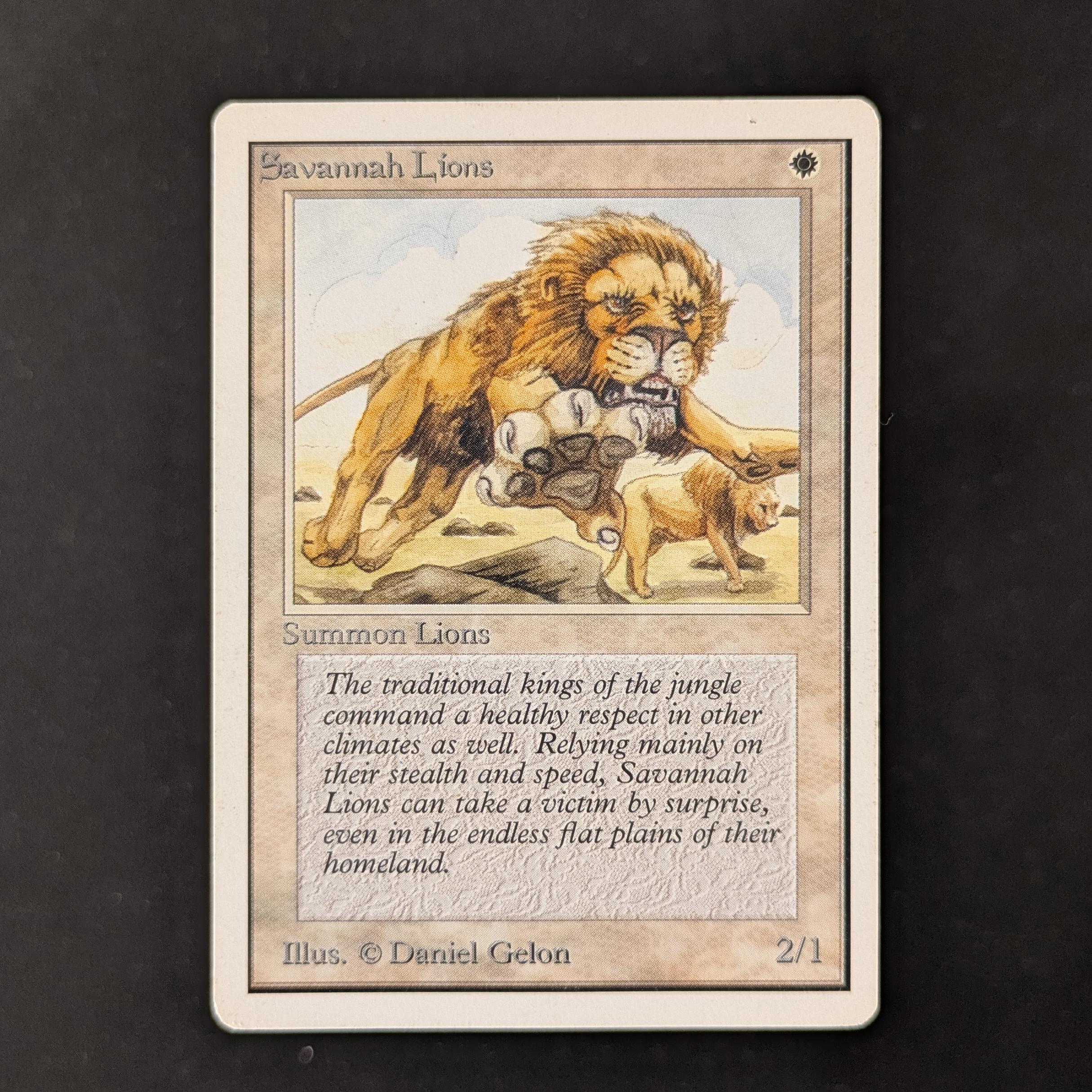 MTG Singles - Savannah Lions - Unlimited - PL - 30098