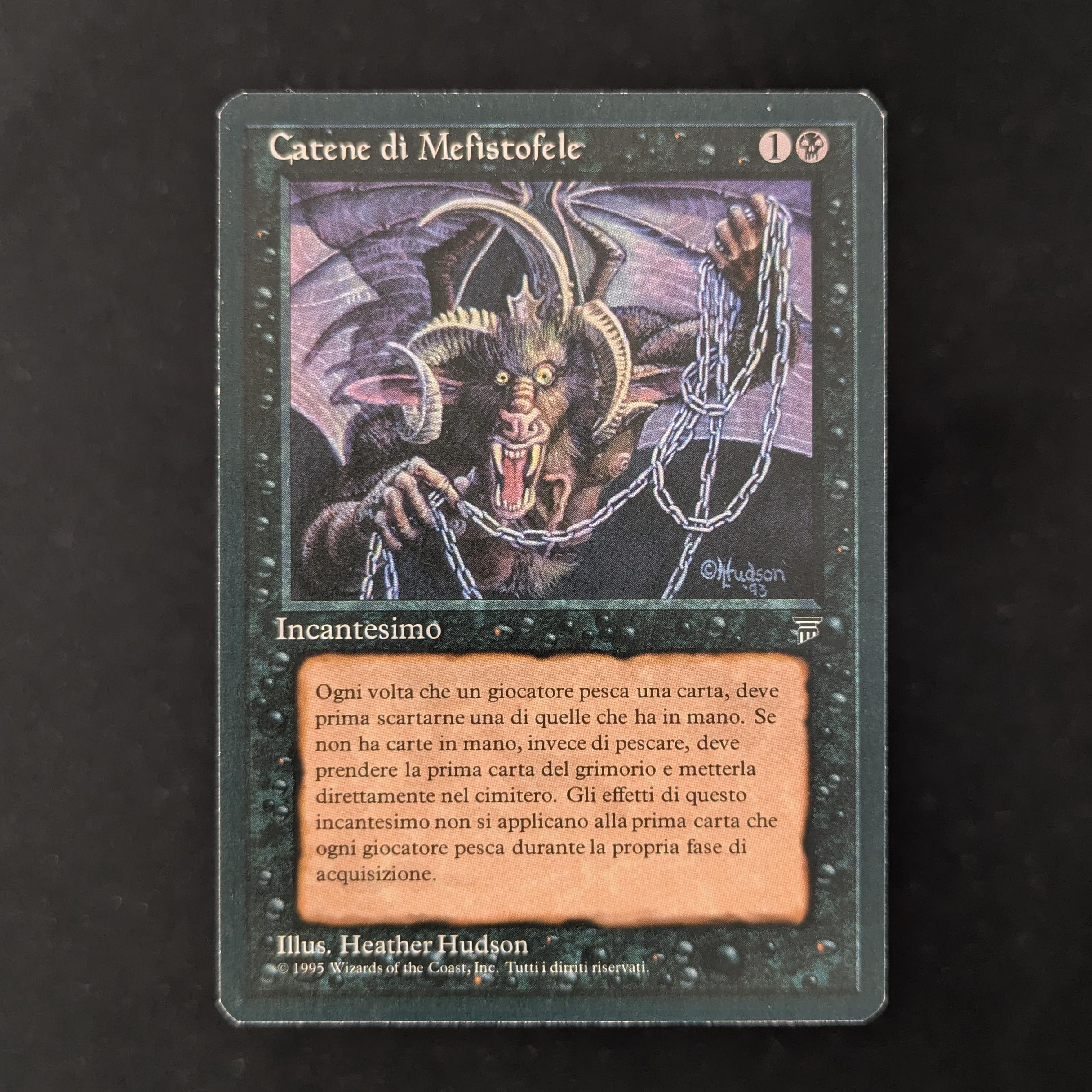 MTG Singles - Chains of Mephistopheles - Legends Italian - EX - 30141