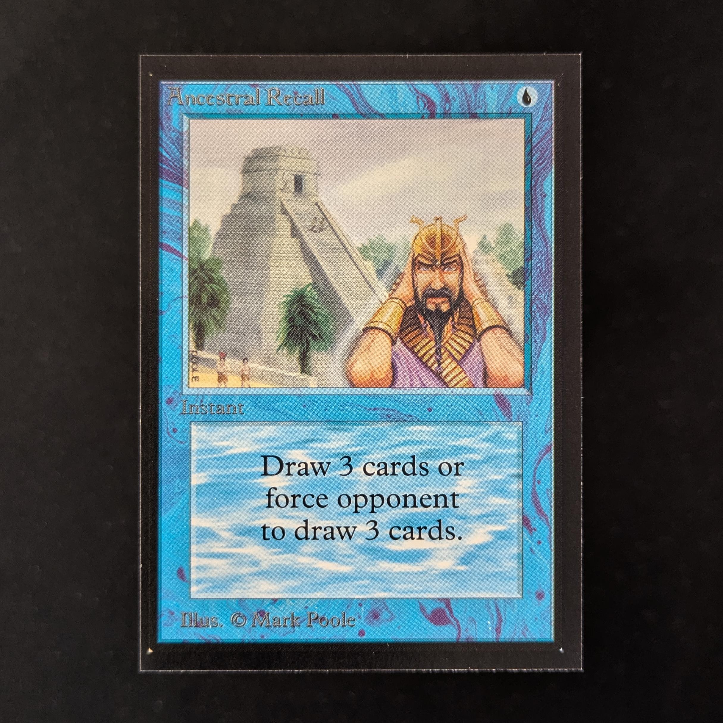 MTG Singles - Ancestral Recall - Collectors' Edition - NM - 30147