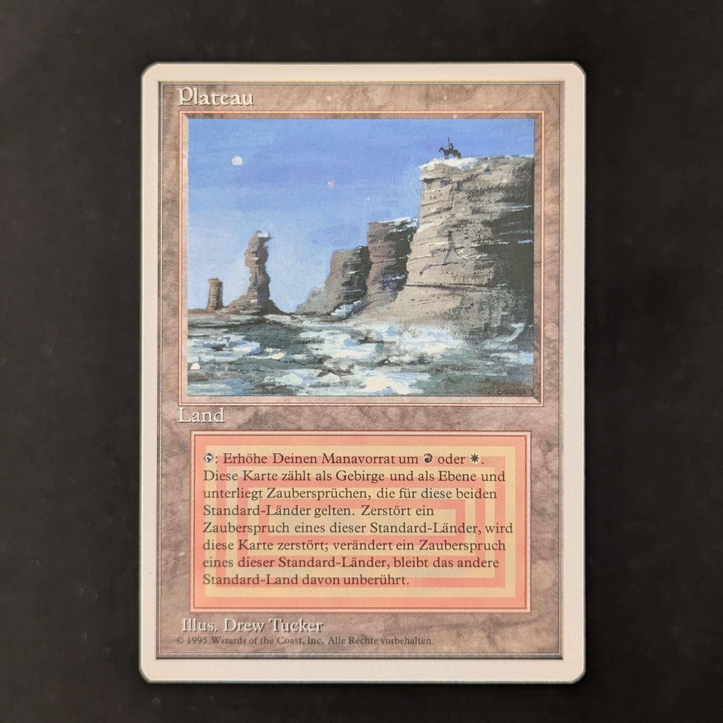 MTG Singles - Plateau - Foreign White Bordered - German - NM - 30223