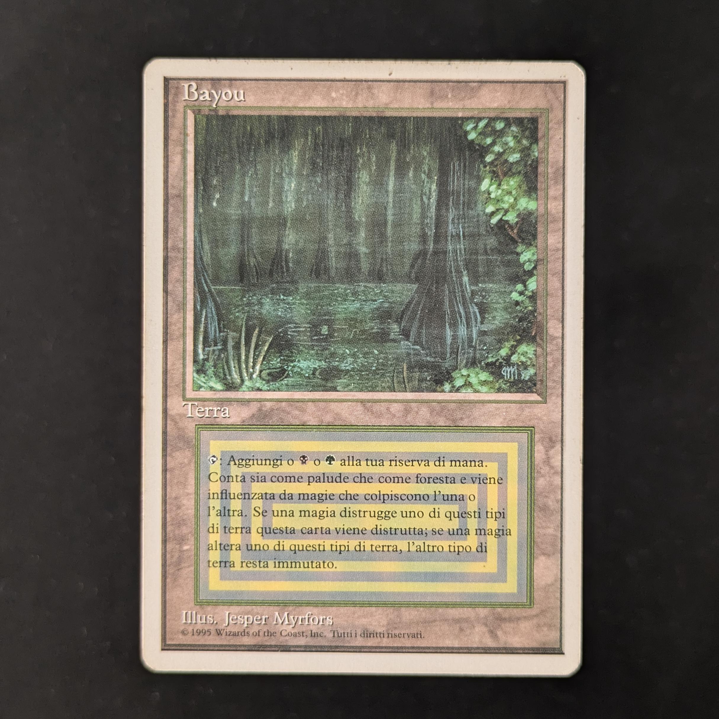 MTG Singles - Bayou - Foreign White Bordered - Italian - PL - 30230