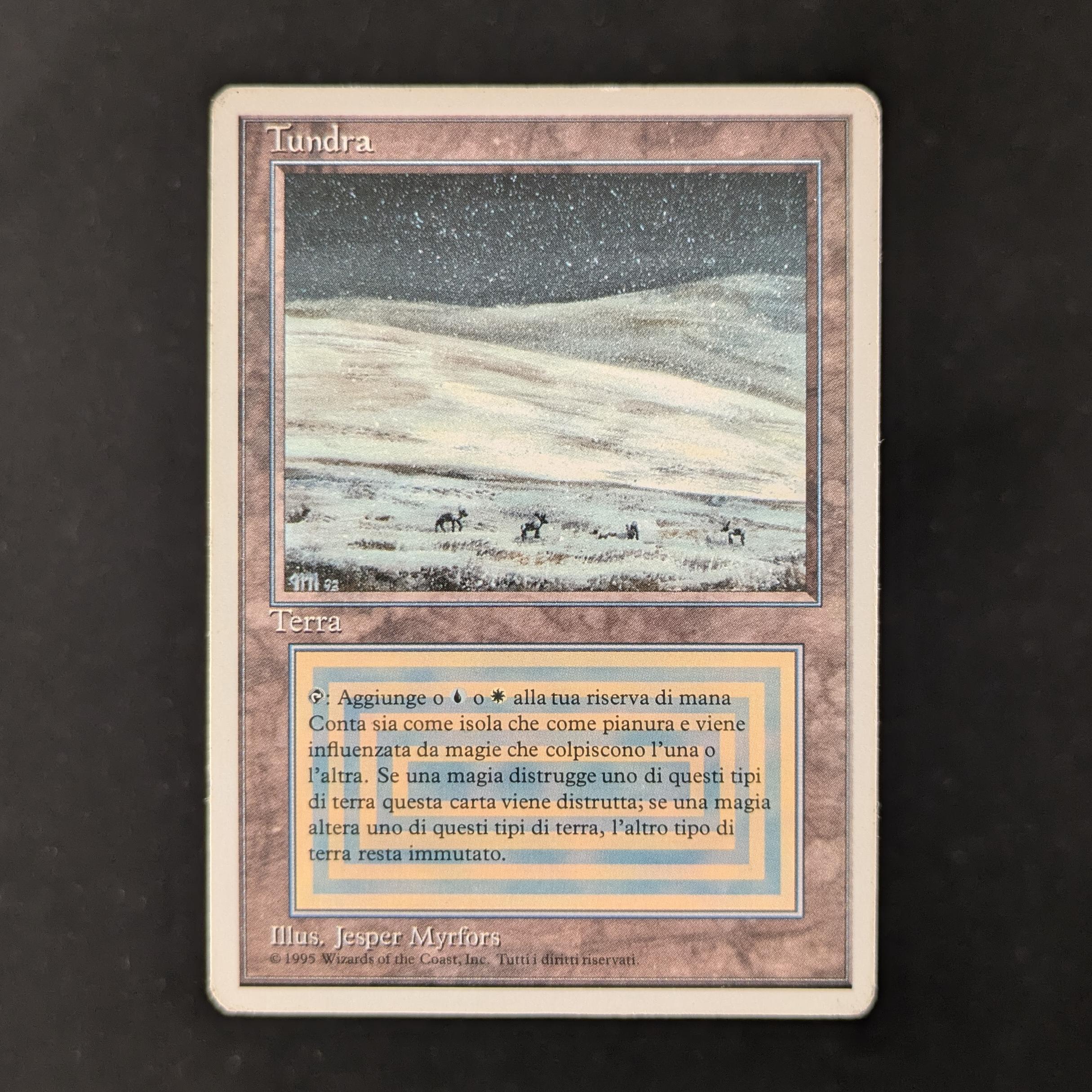 MTG Singles - Tundra - Foreign White Bordered - Italian - PL - 30243