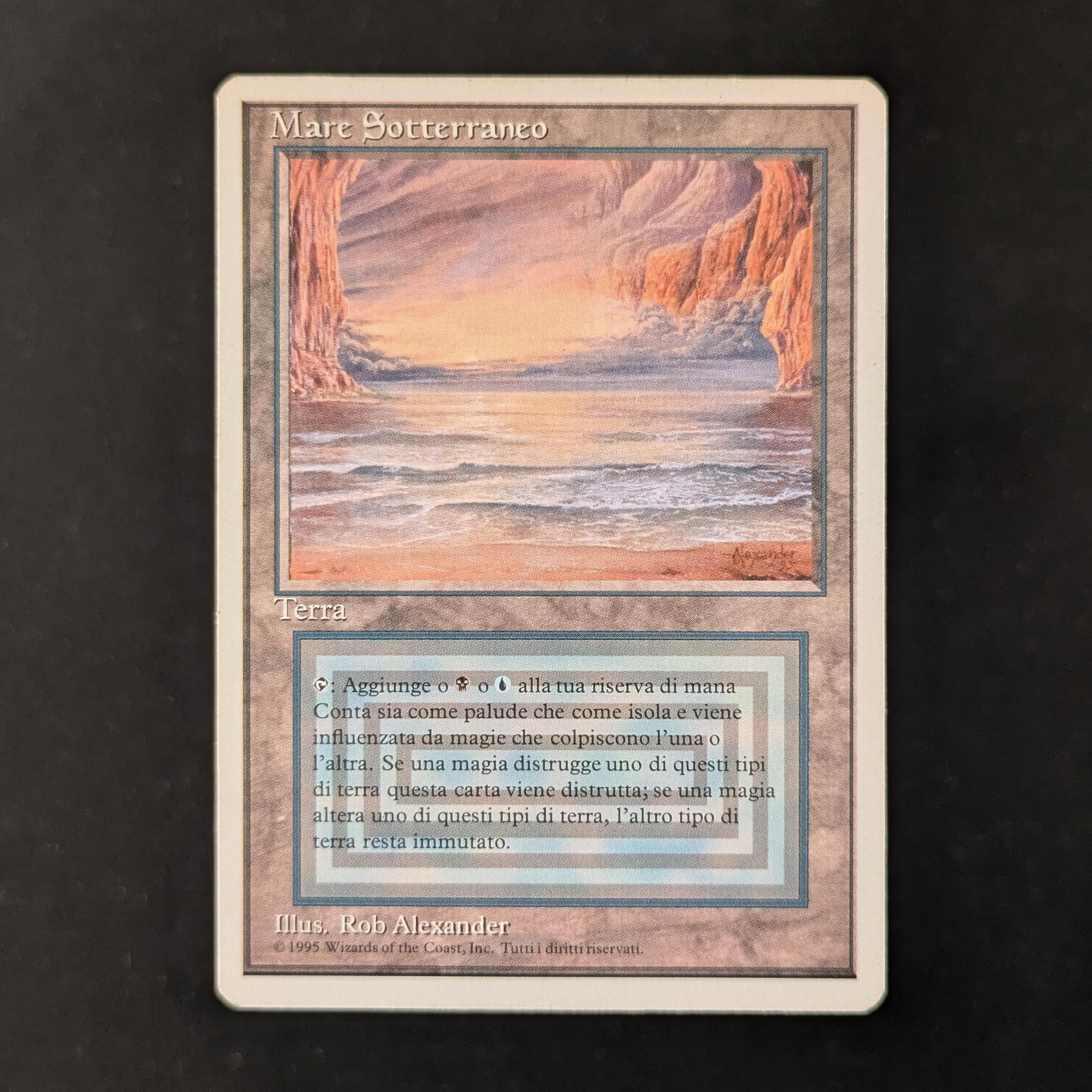 MTG Singles - Underground Sea - Foreign White Bordered - Italian - LP - DING - 30245