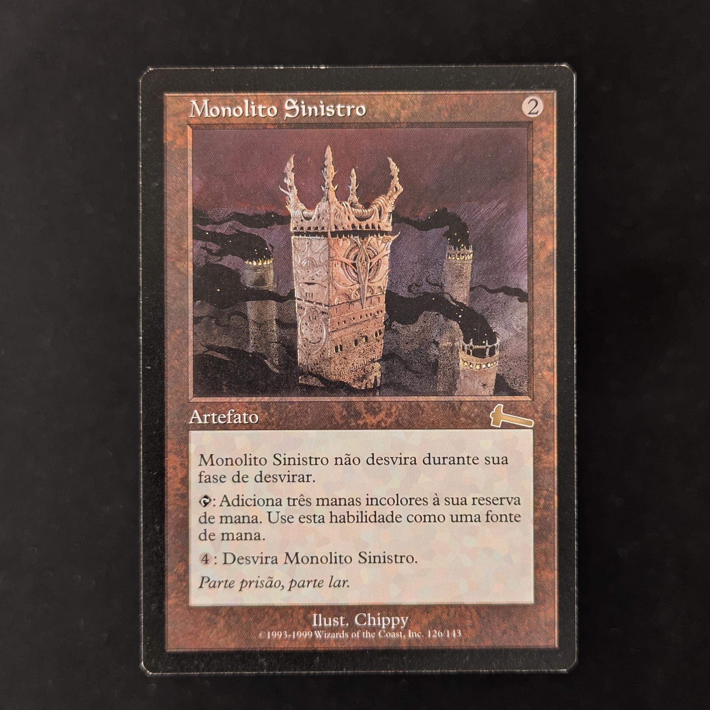 MTG Singles - Grim Monolith - Urza's Legacy - Portuguese - GD - 30264