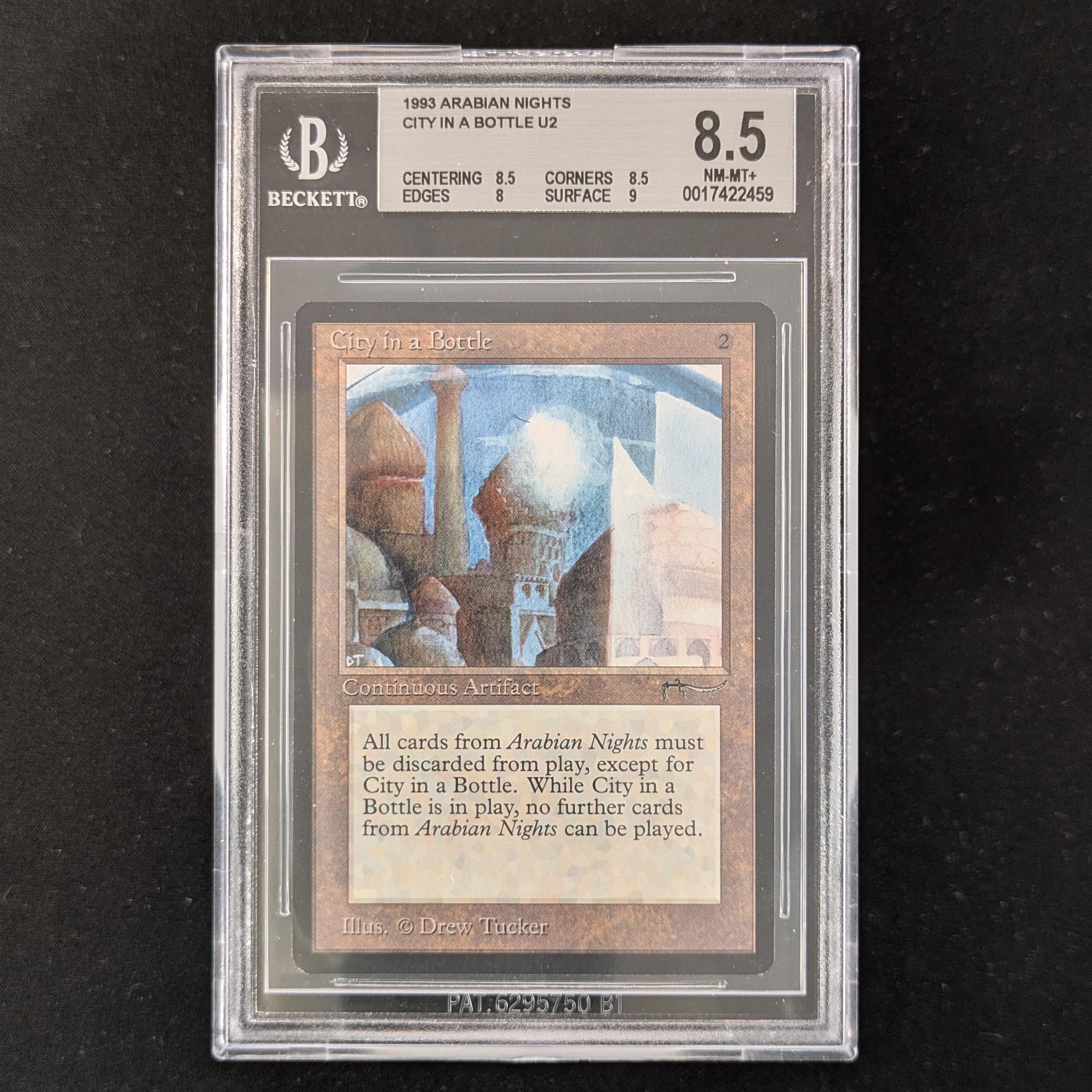 MTG Singles - City in a Bottle - Arabian Nights - BGS 8.5 - 30297