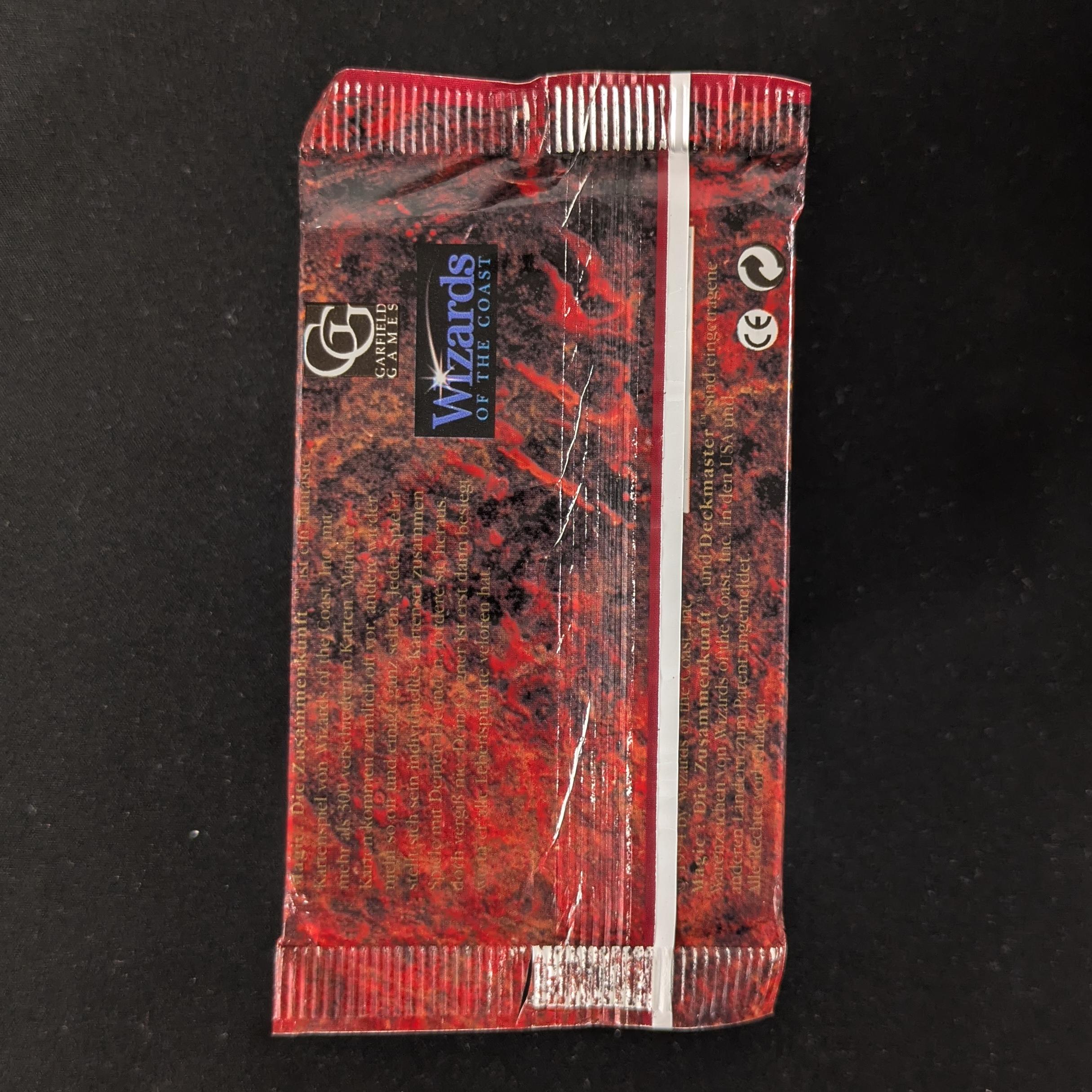 MTG Sealed Product - Foreign Black Bordered Booster Pack -