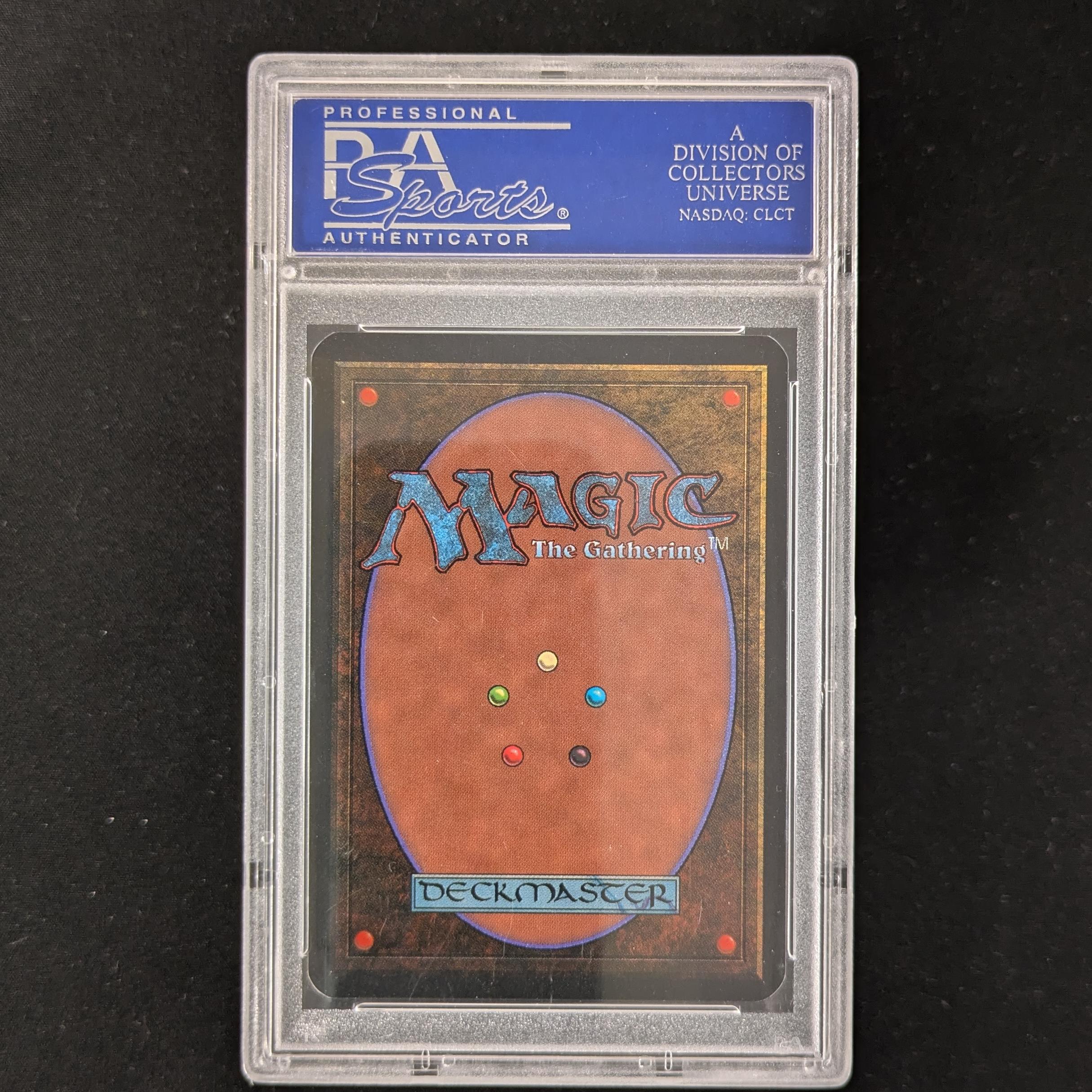 MTG Singles - Samite Healer - Alpha - PSA 8 -