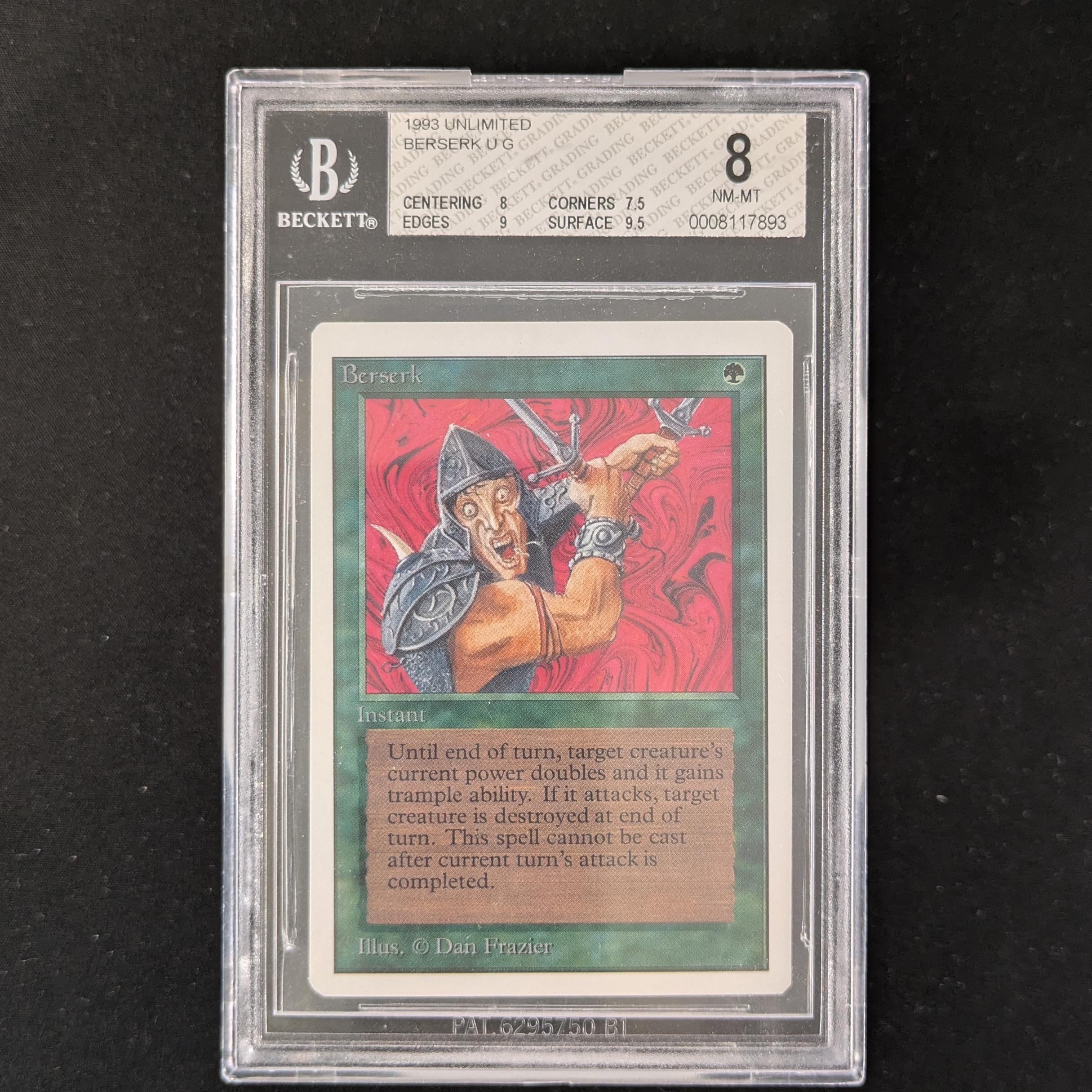 MTG Singles - Berserk - Unlimited - BGS 8 -