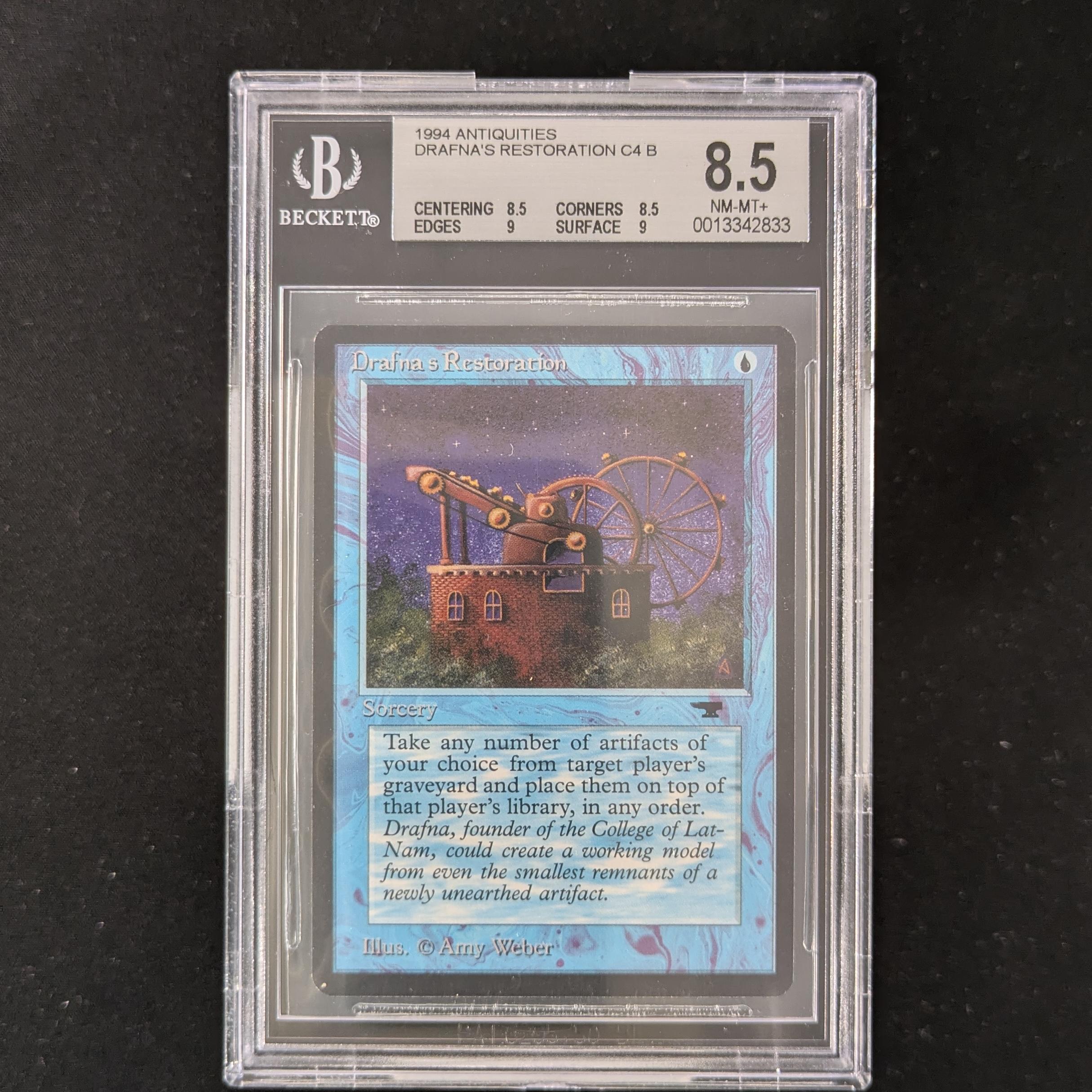 MTG Singles - Drafna's Restoration - Antiquities - BGS 8.5 -