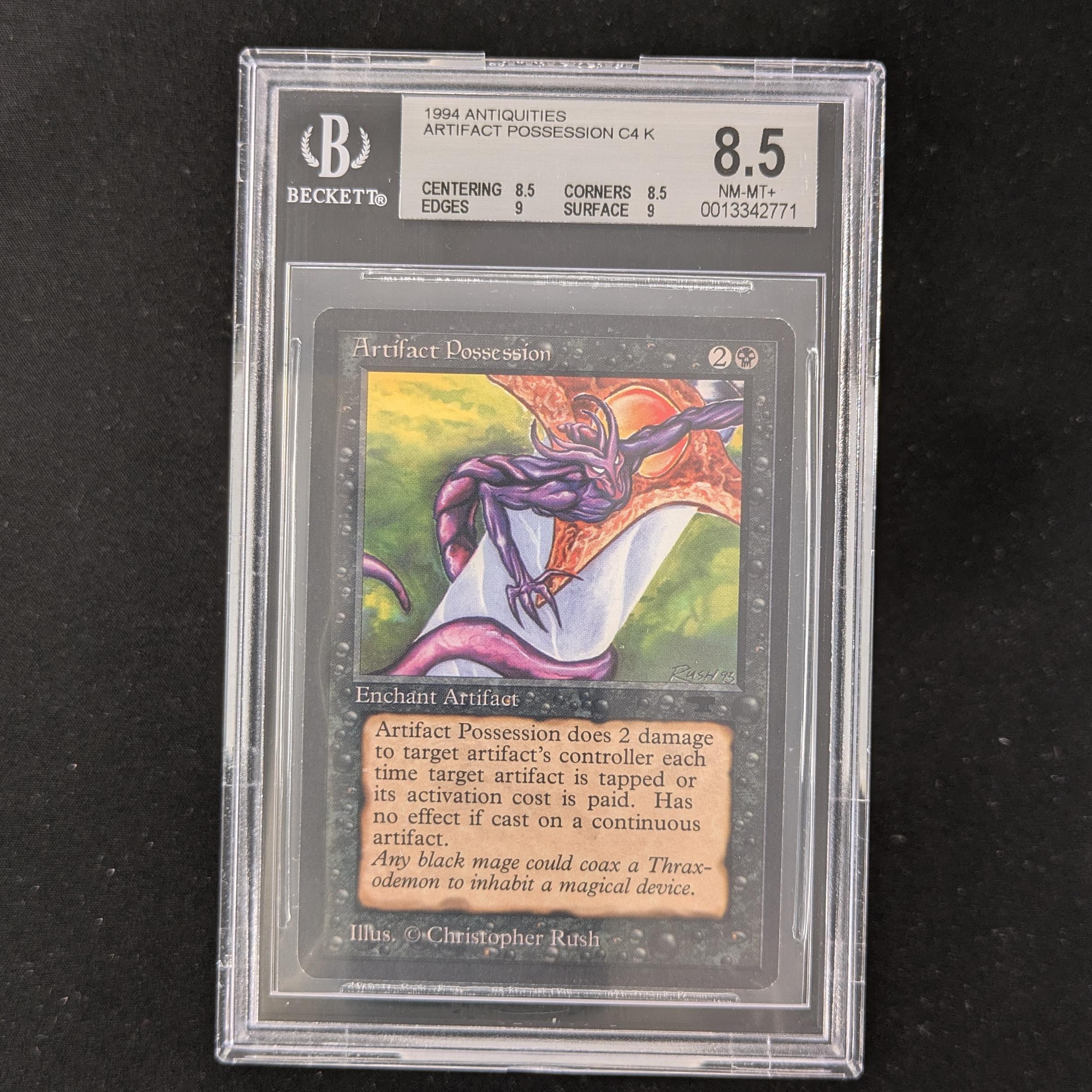 MTG Singles - Artifact Possession - Antiquities - BGS 8.5 -