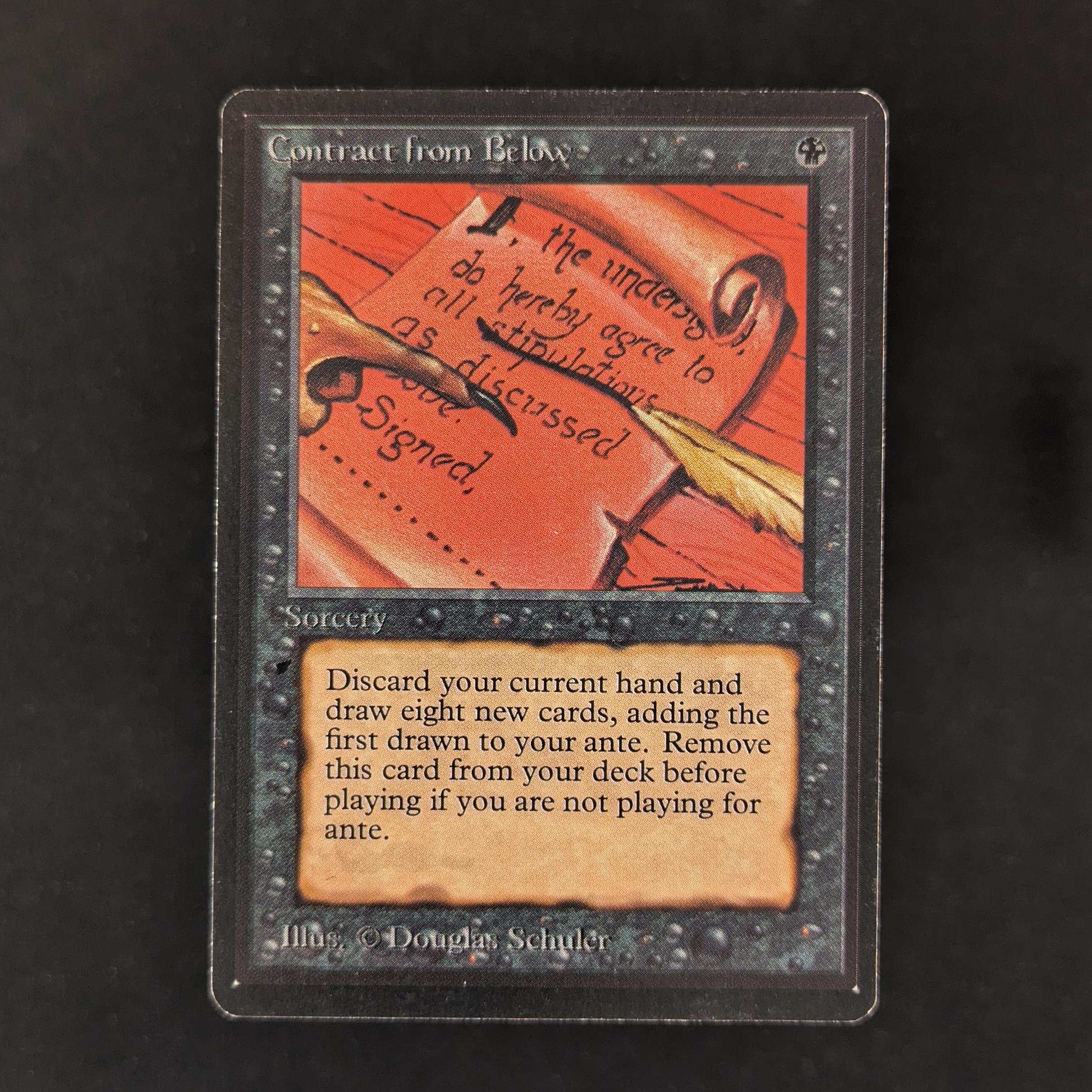 MTG Singles - Contract from Below - Beta - GD - 30397