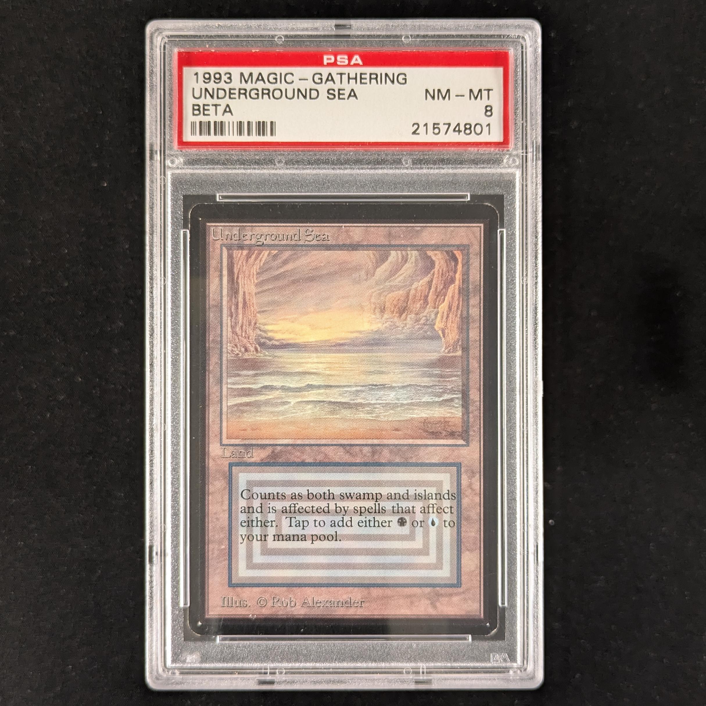 MTG Singles - Underground Sea - Beta - PSA 8 - 30482
