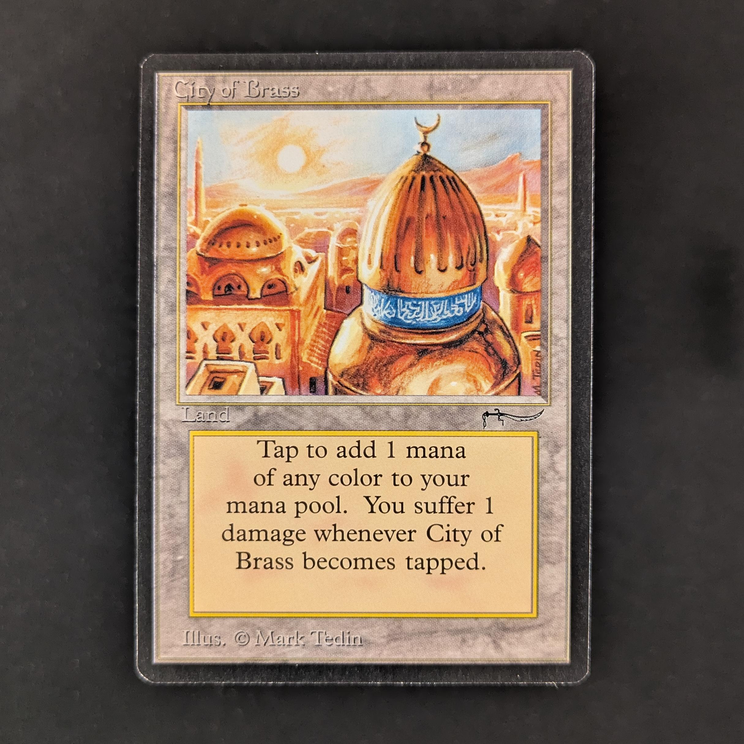 MTG Singles - City of Brass - Arabian Nights - EX - 30529