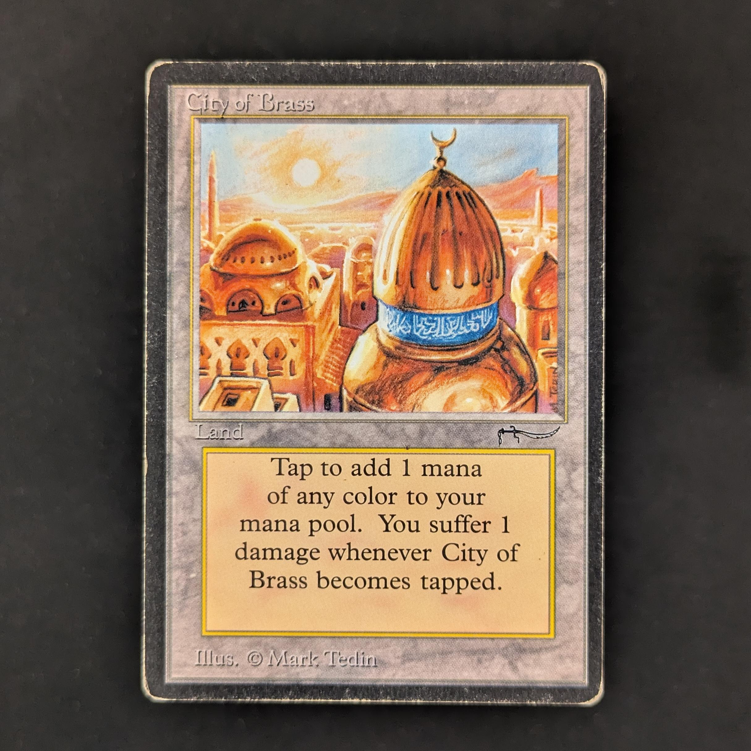 MTG Singles - City of Brass - Arabian Nights - PL - 30531
