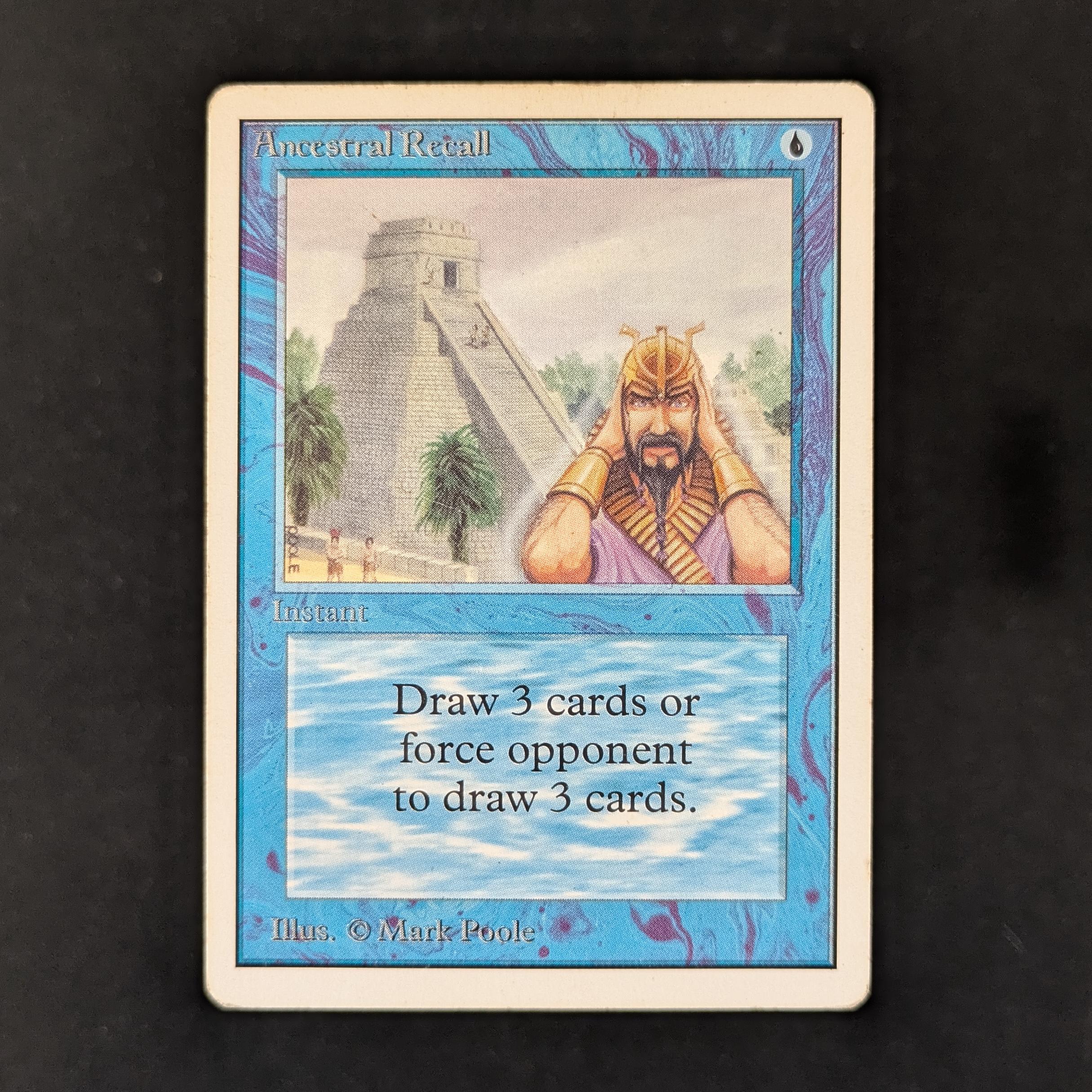 MTG Singles - Ancestral Recall - Unlimited - PL - INKED - 30621